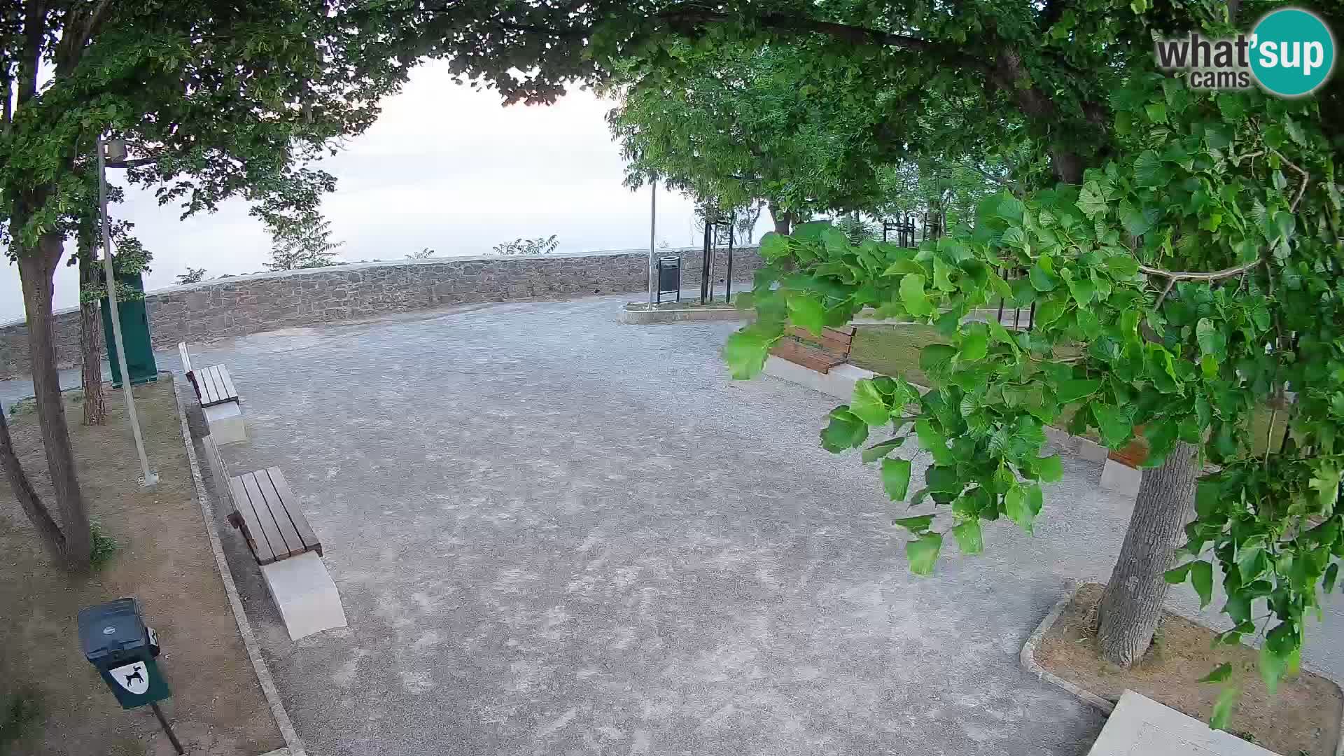 Webcam Segna Live | Parco degli Scrittori e Canale del Velebit