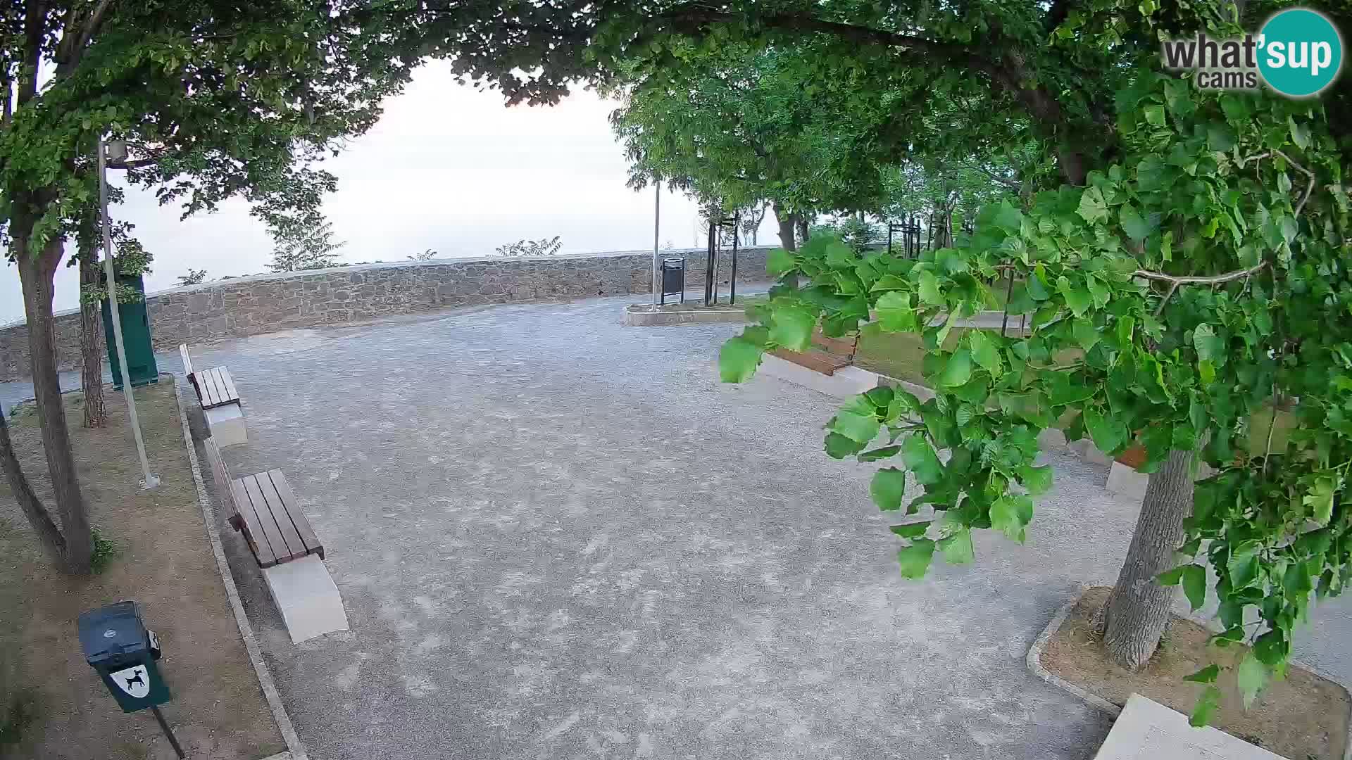 Webcam Segna Live | Parco degli Scrittori e Canale del Velebit