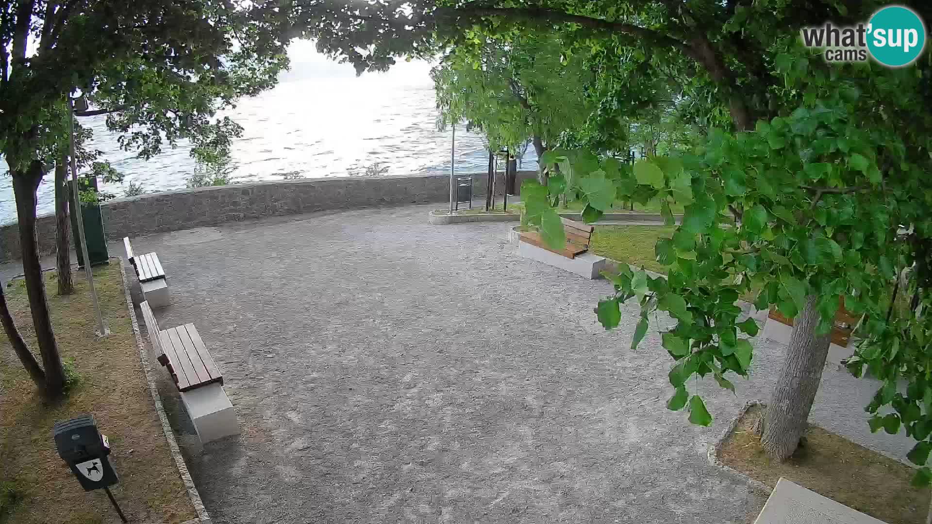 Webcam Segna Live | Parco degli Scrittori e Canale del Velebit