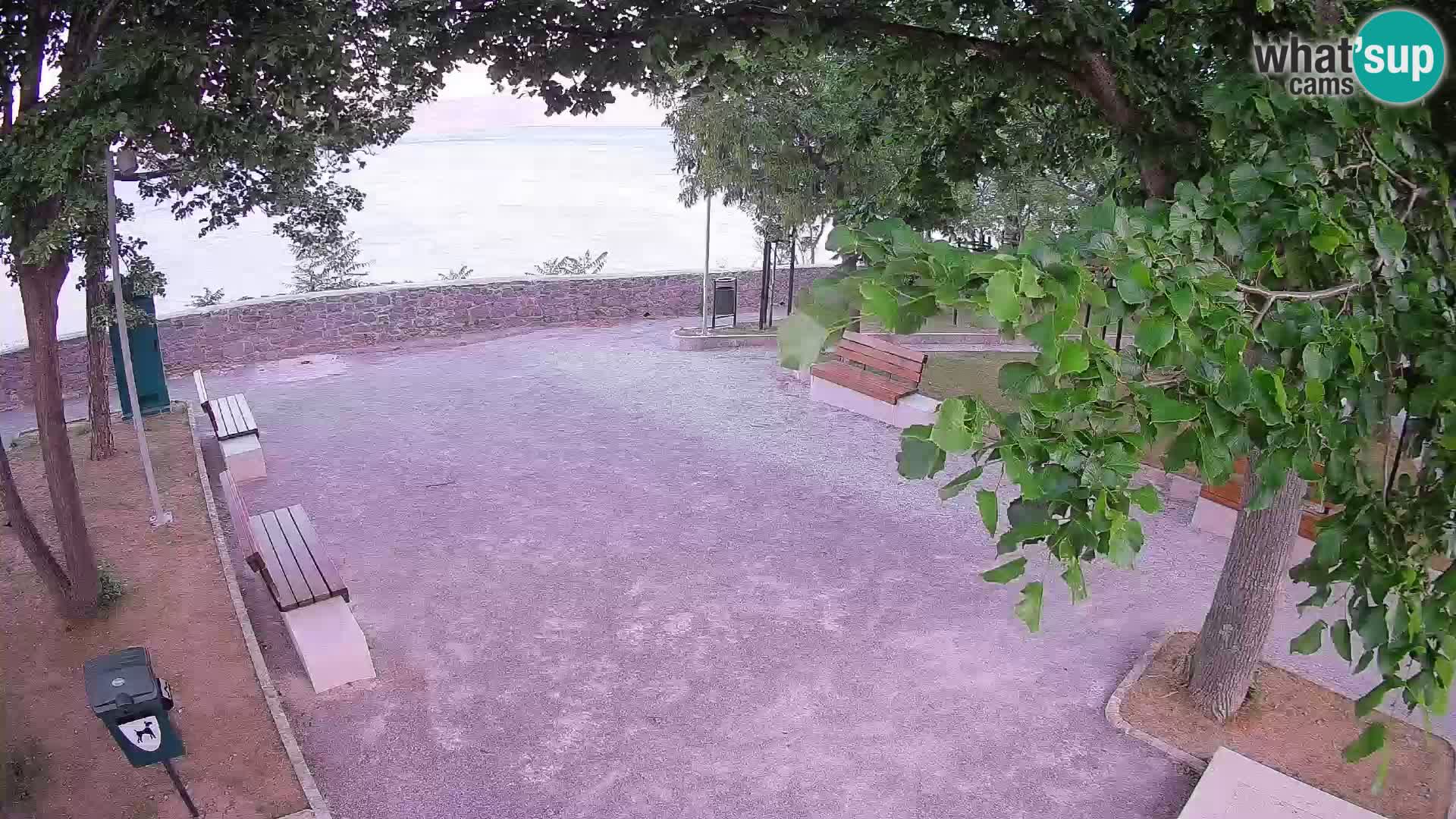 Webcam Segna Live | Parco degli Scrittori e Canale del Velebit