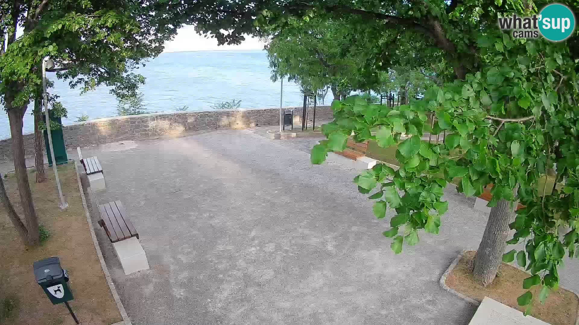 Webcam Segna Live | Parco degli Scrittori e Canale del Velebit