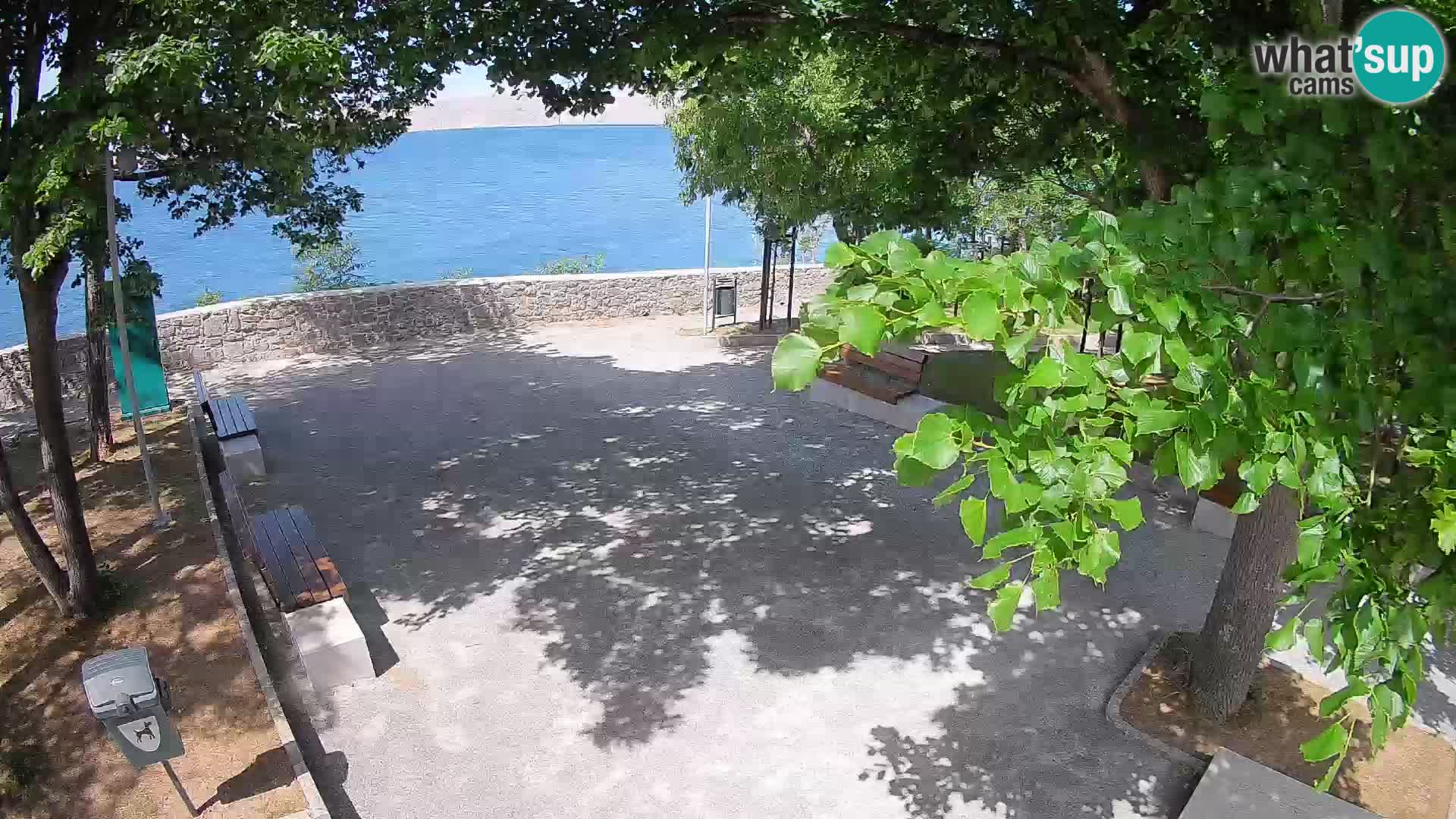 Webcam Segna Live | Parco degli Scrittori e Canale del Velebit