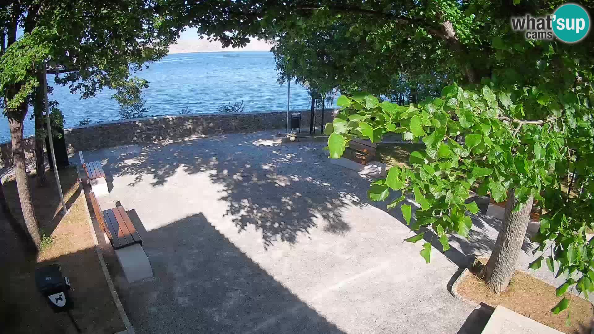 Webcam Segna Live | Parco degli Scrittori e Canale del Velebit