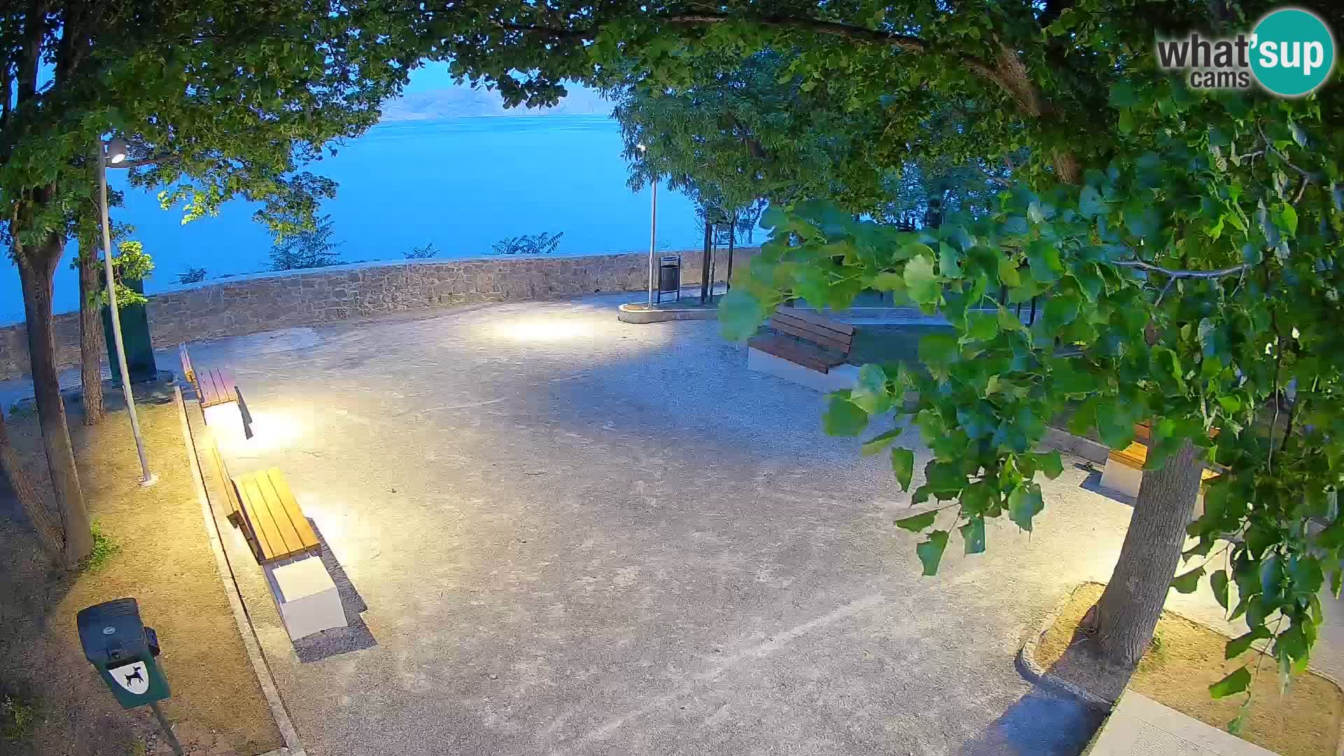 Webcam Segna Live | Parco degli Scrittori e Canale del Velebit