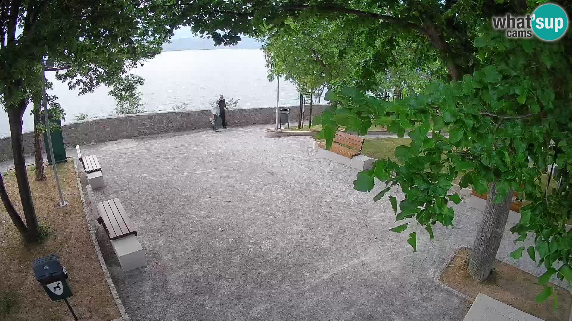 Kamera uživo Senj – Park književnika i Velebitski kanal