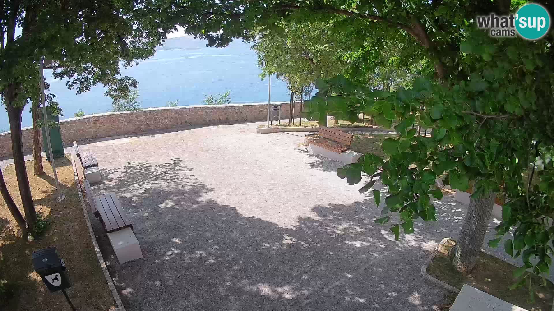 Webcam Segna Live | Parco degli Scrittori e Canale del Velebit
