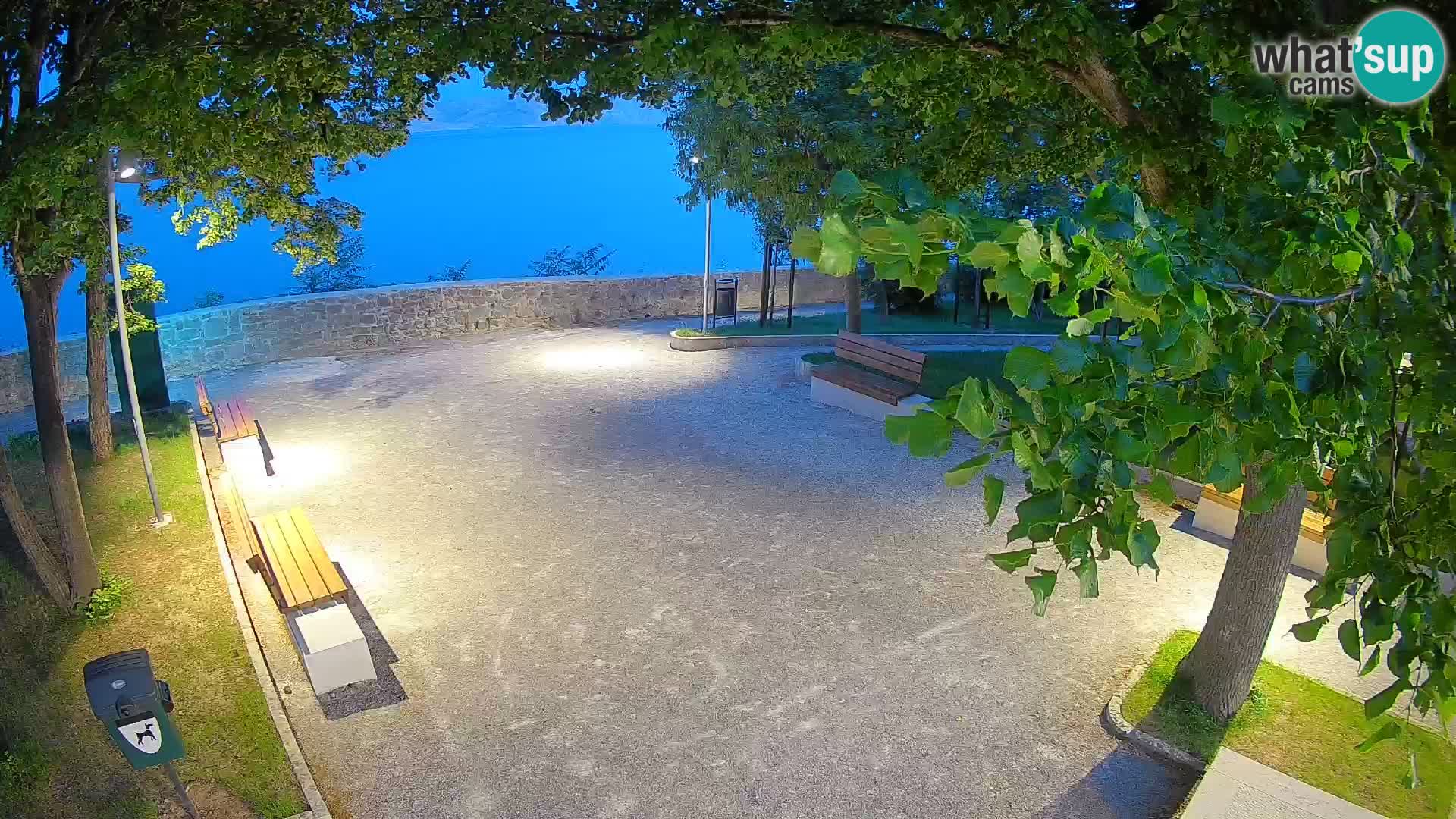 Webcam Segna Live | Parco degli Scrittori e Canale del Velebit