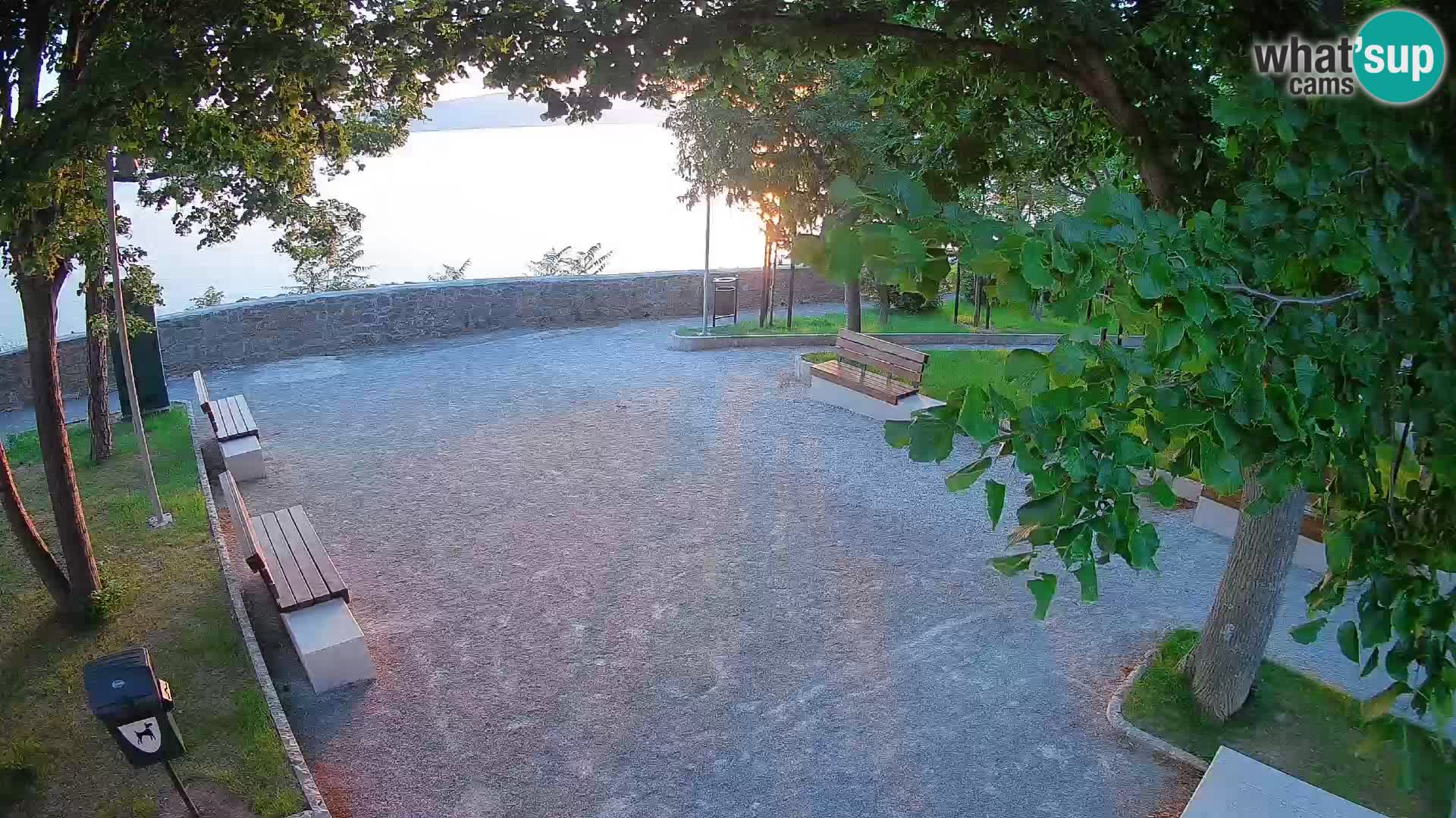 Webcam Segna Live | Parco degli Scrittori e Canale del Velebit