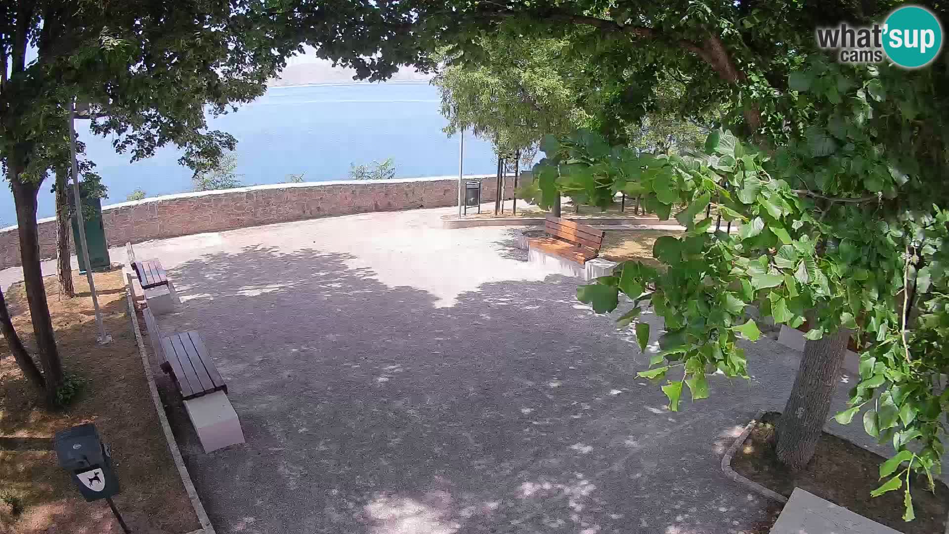 Webcam Segna Live | Parco degli Scrittori e Canale del Velebit