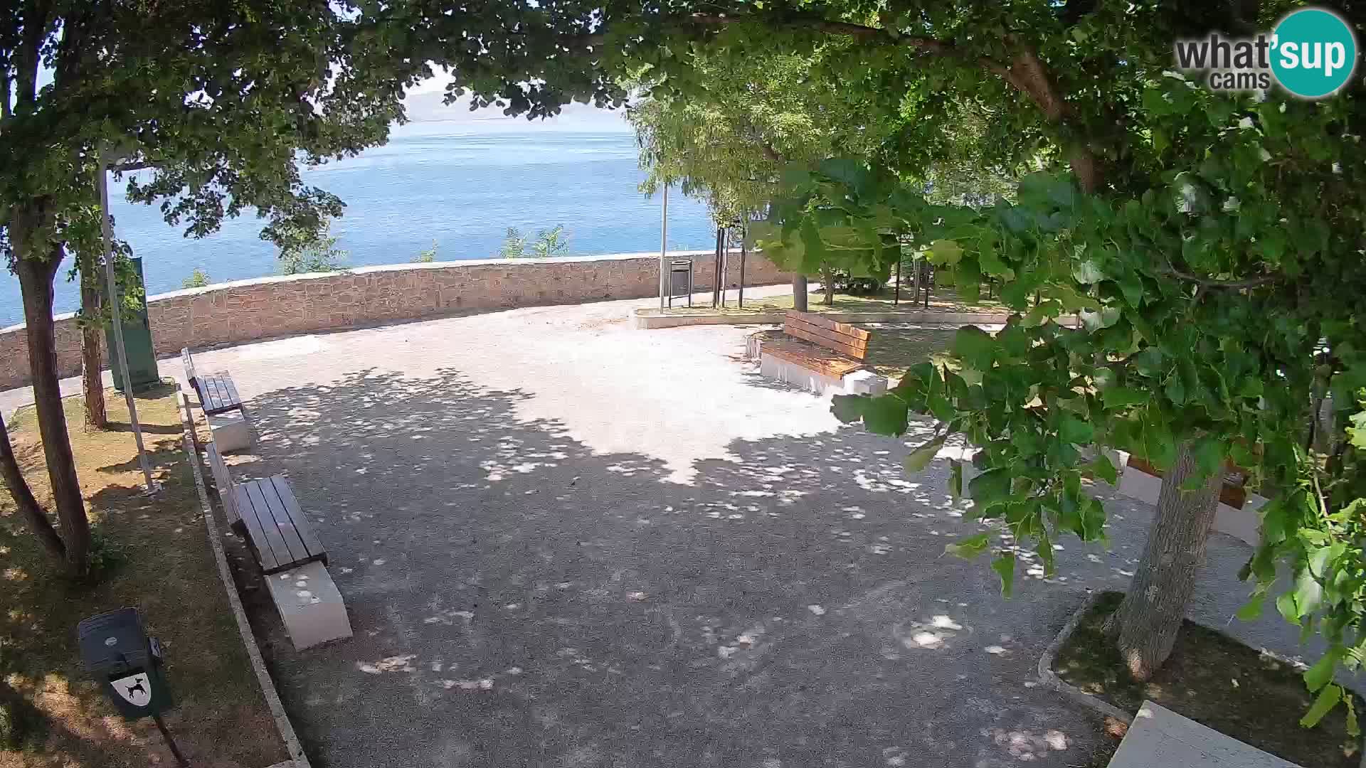 Webcam Segna Live | Parco degli Scrittori e Canale del Velebit