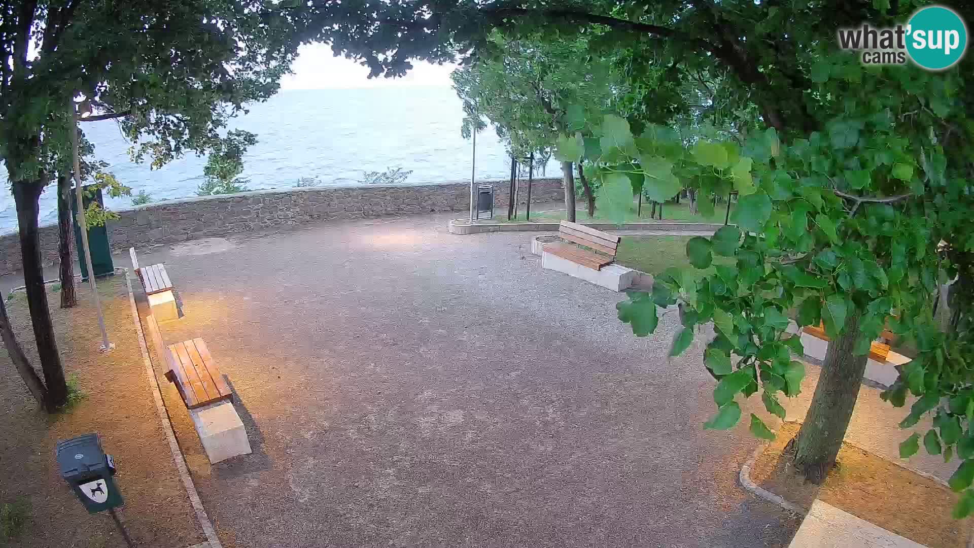Webcam Segna Live | Parco degli Scrittori e Canale del Velebit