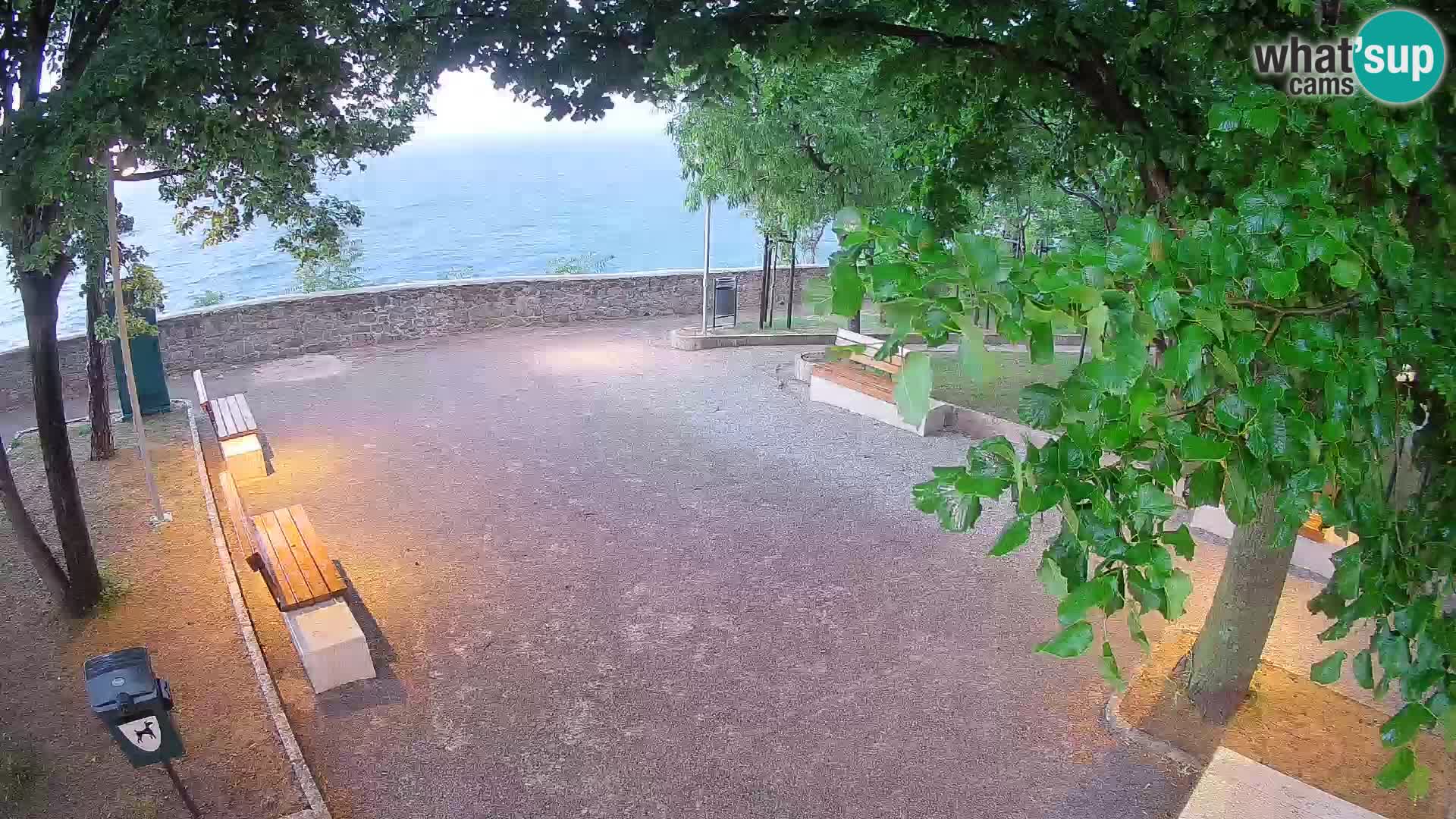Webcam Segna Live | Parco degli Scrittori e Canale del Velebit