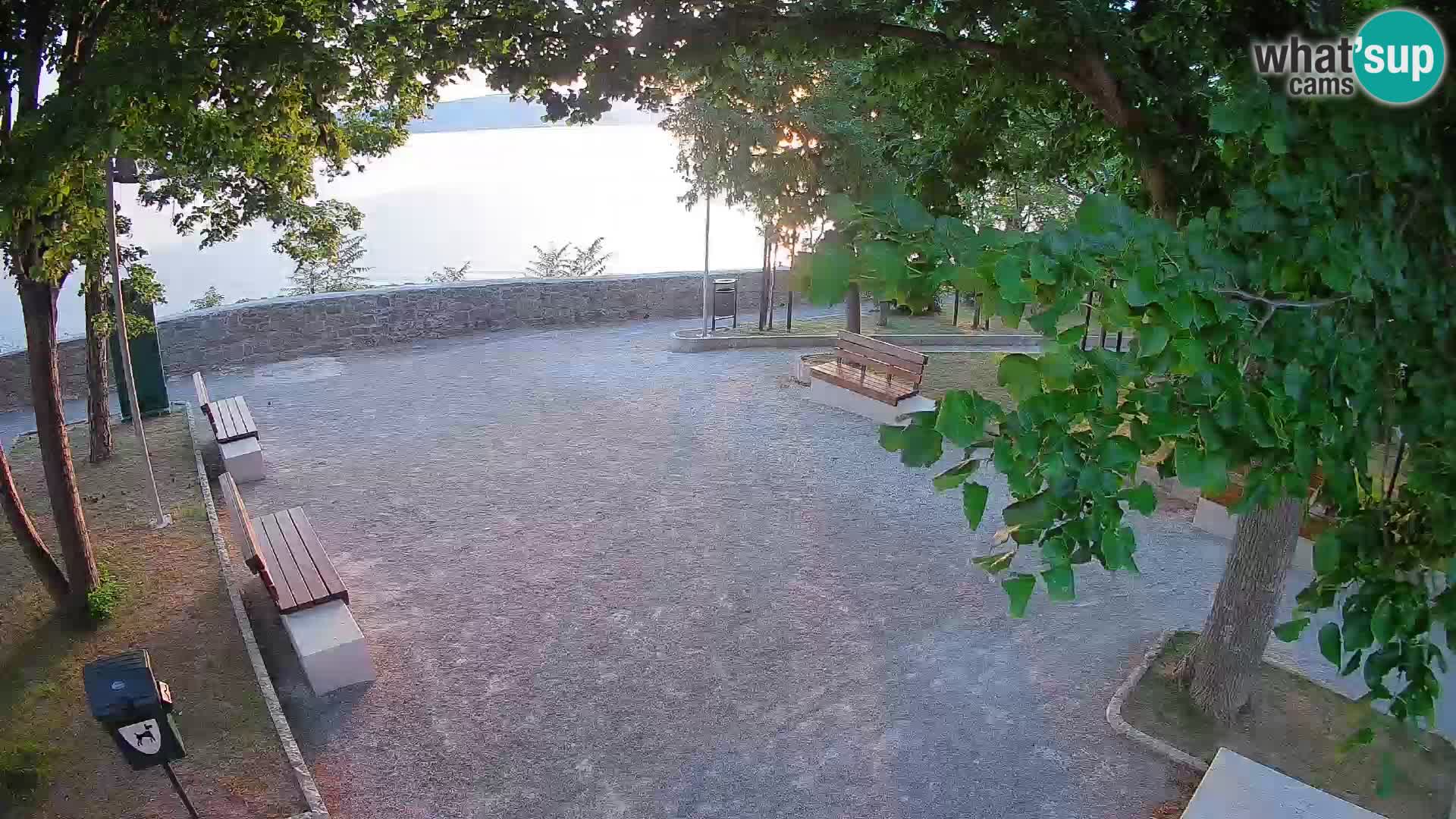 Webcam Segna Live | Parco degli Scrittori e Canale del Velebit