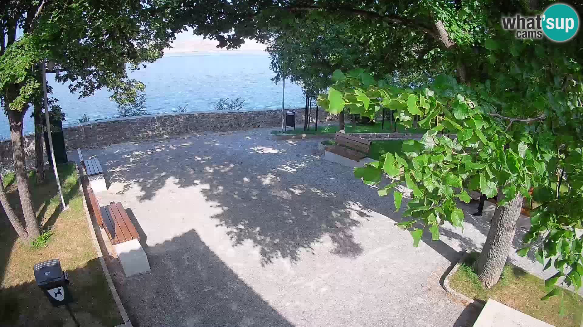 Webcam Segna Live | Parco degli Scrittori e Canale del Velebit