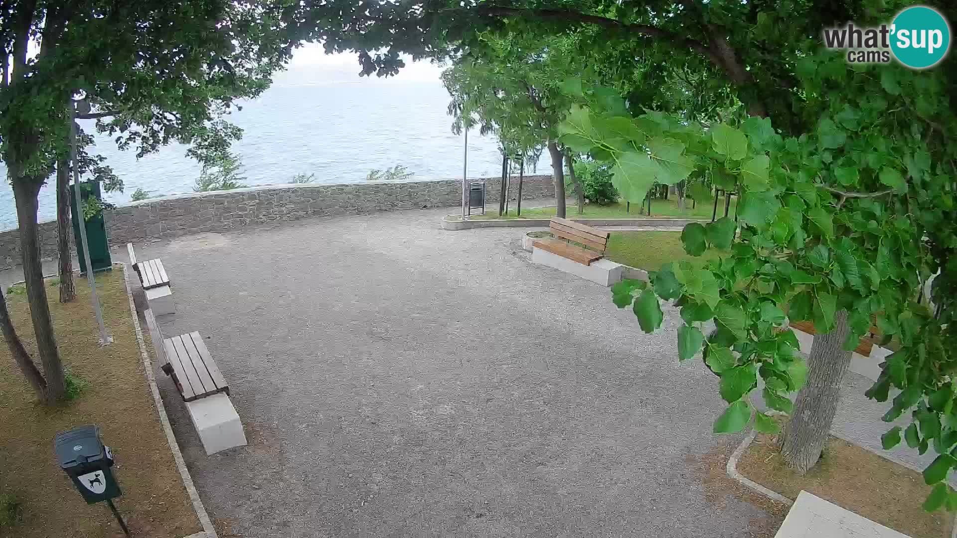 Webcam Segna Live | Parco degli Scrittori e Canale del Velebit