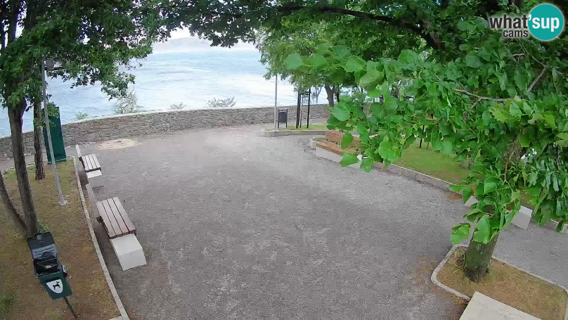 Webcam Segna Live | Parco degli Scrittori e Canale del Velebit