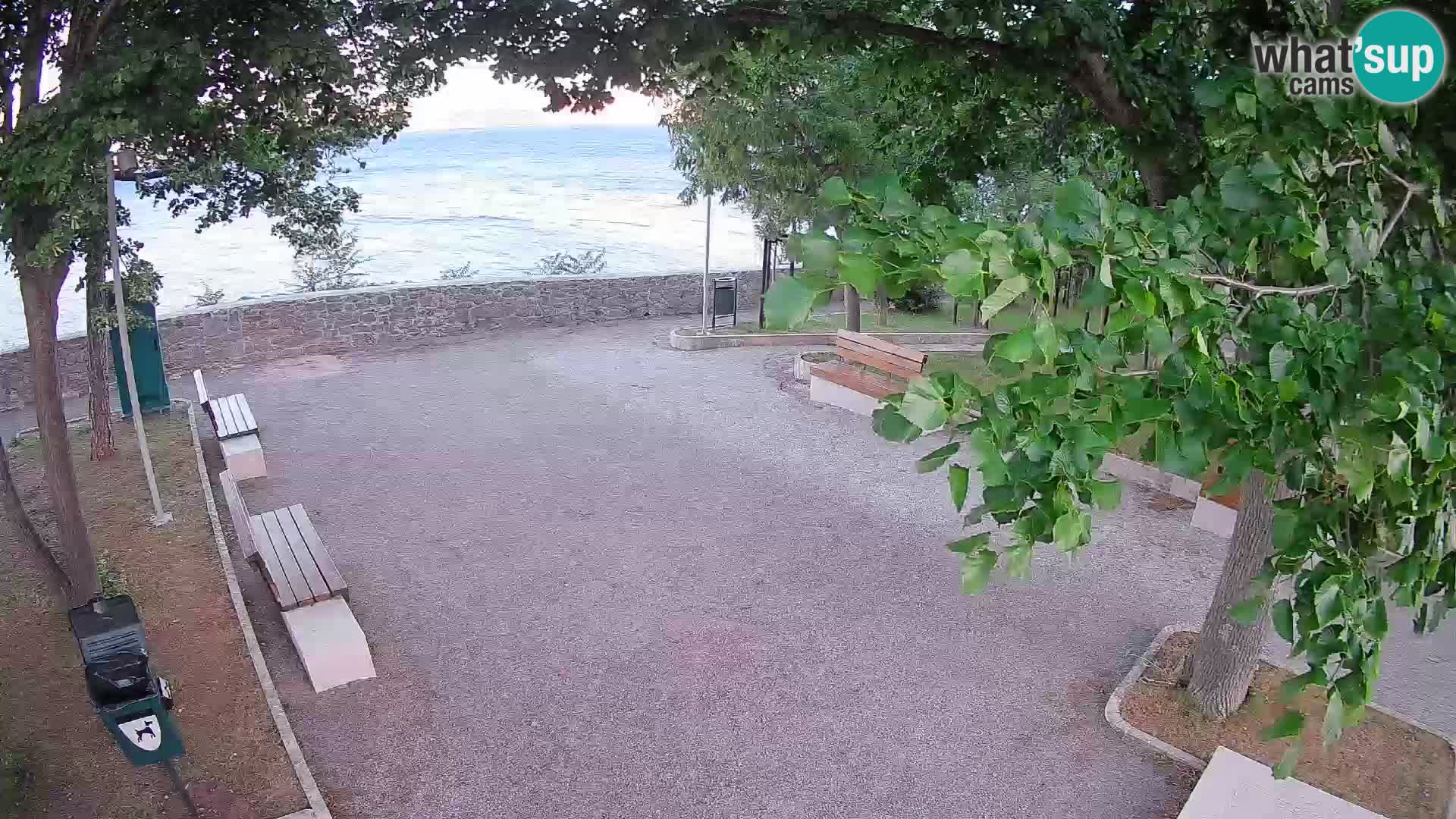 Webcam Segna Live | Parco degli Scrittori e Canale del Velebit