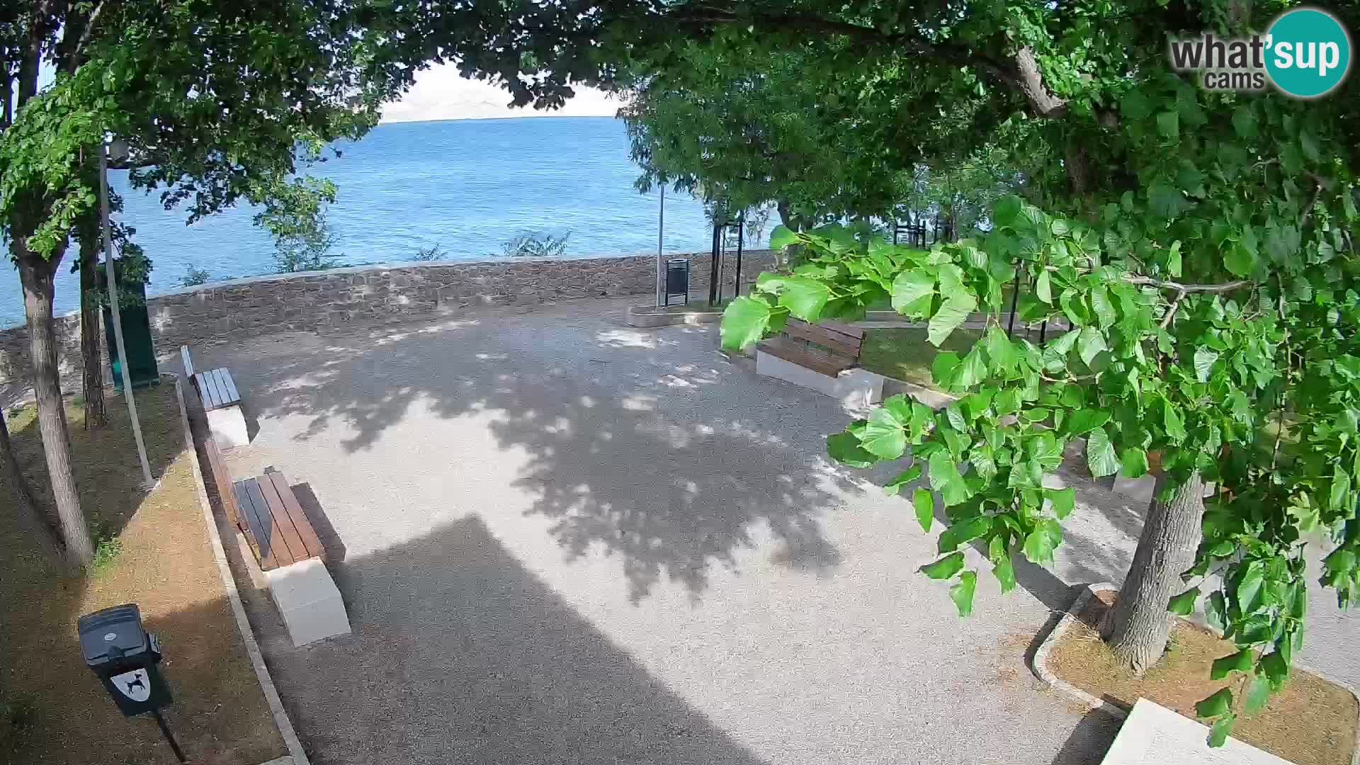 Webcam Segna Live | Parco degli Scrittori e Canale del Velebit