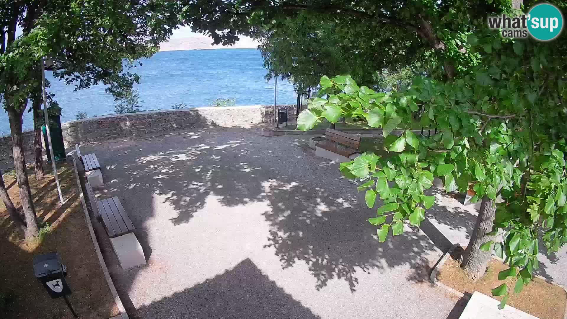 Webcam Segna Live | Parco degli Scrittori e Canale del Velebit