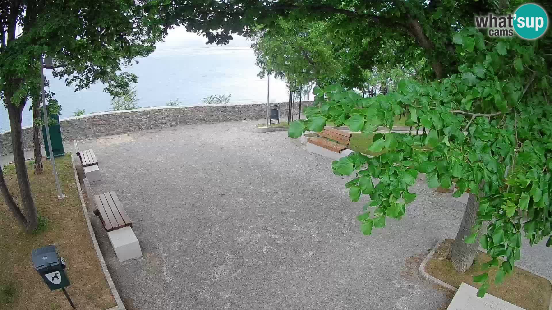 Webcam Segna Live | Parco degli Scrittori e Canale del Velebit