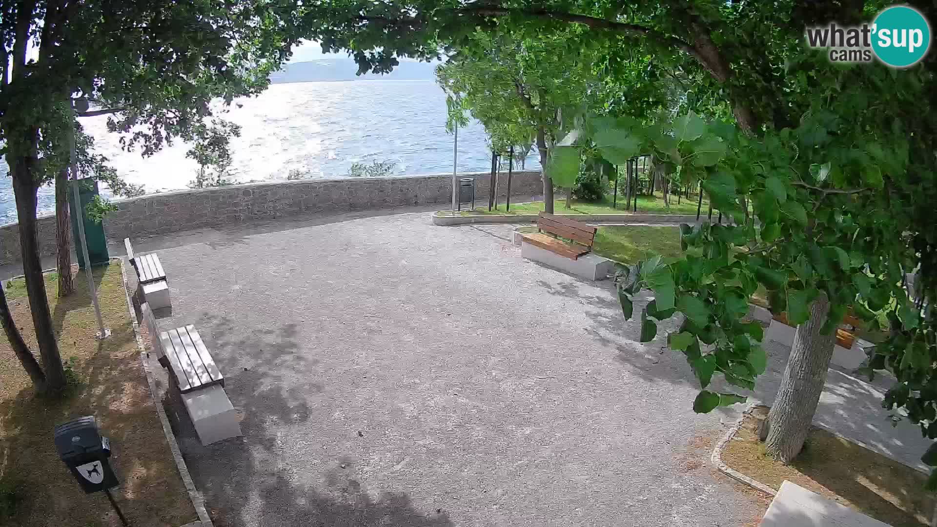 Webcam Segna Live | Parco degli Scrittori e Canale del Velebit
