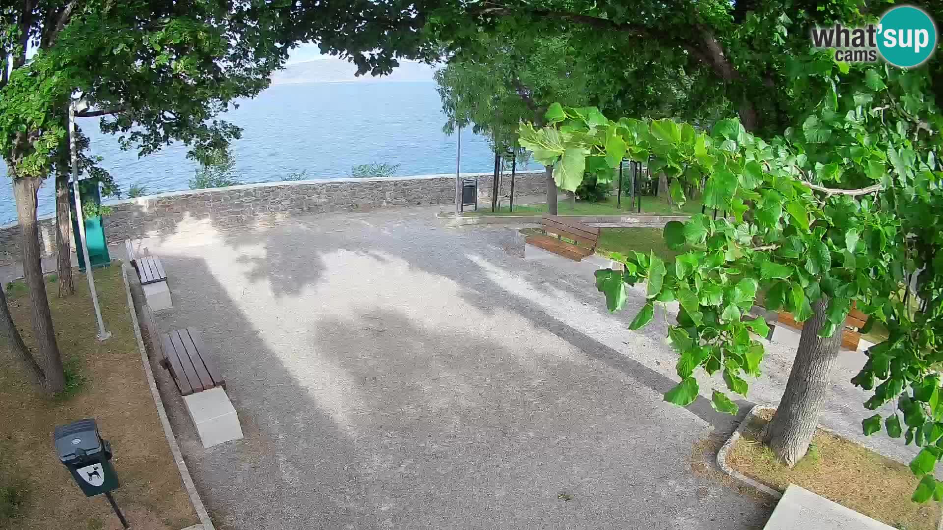 Webcam Segna Live | Parco degli Scrittori e Canale del Velebit