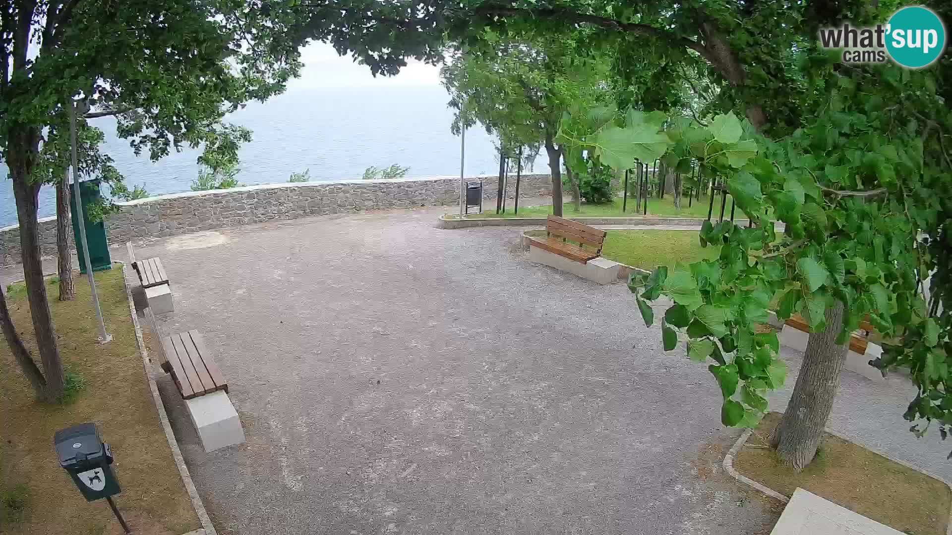 Webcam Segna Live | Parco degli Scrittori e Canale del Velebit