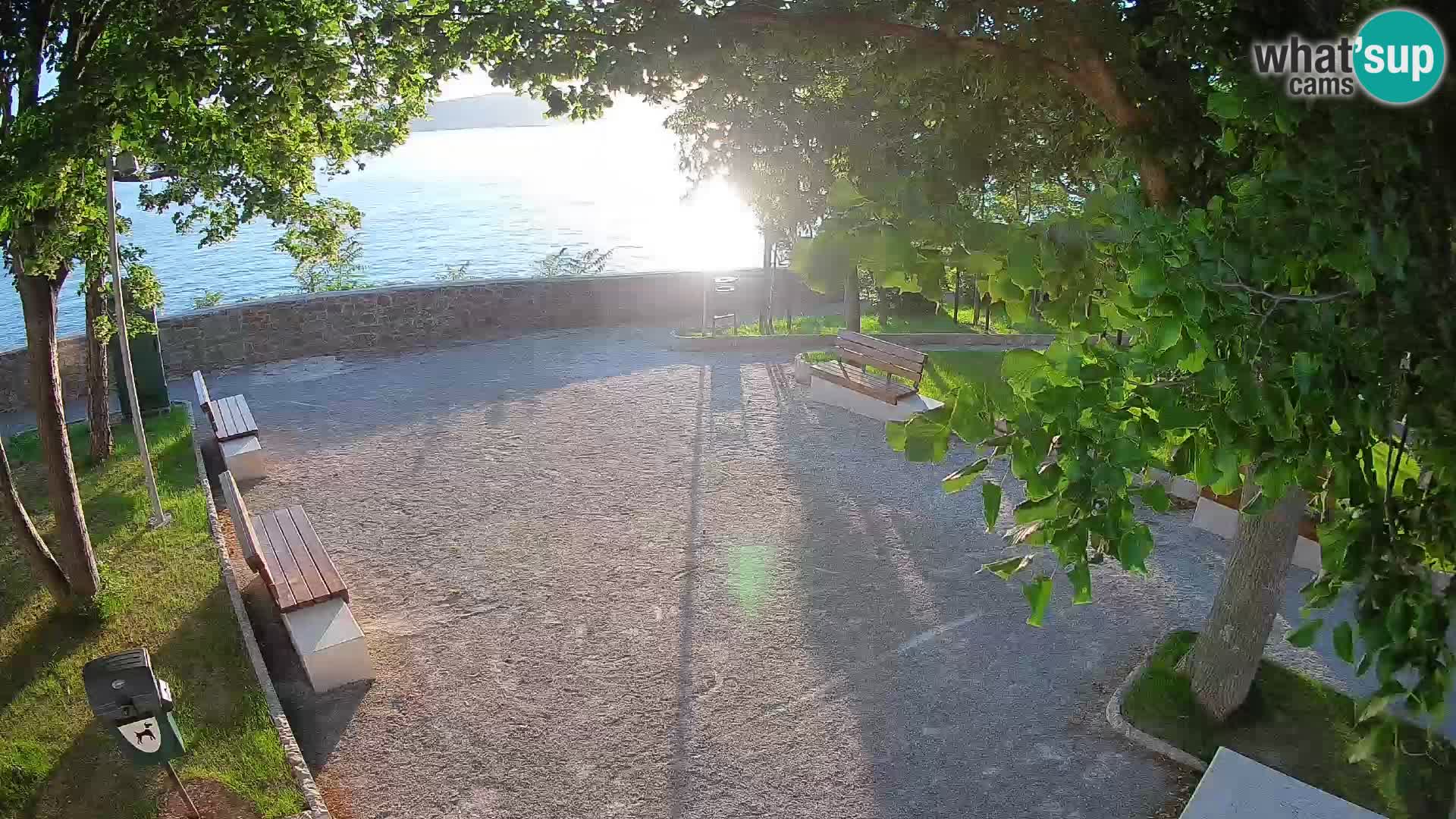 Webcam Segna Live | Parco degli Scrittori e Canale del Velebit