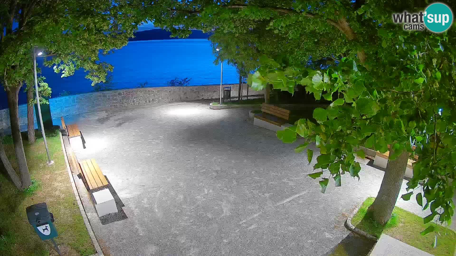 Webcam Segna Live | Parco degli Scrittori e Canale del Velebit