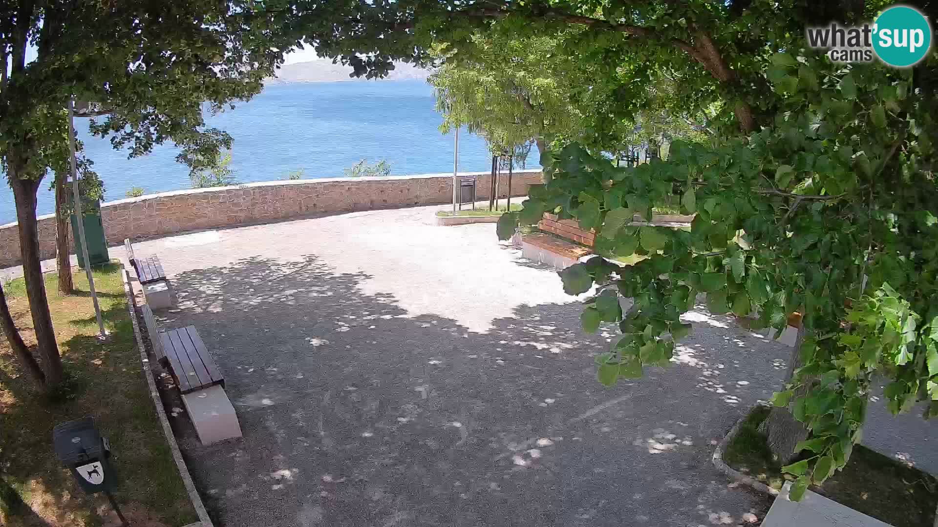 Webcam Segna Live | Parco degli Scrittori e Canale del Velebit