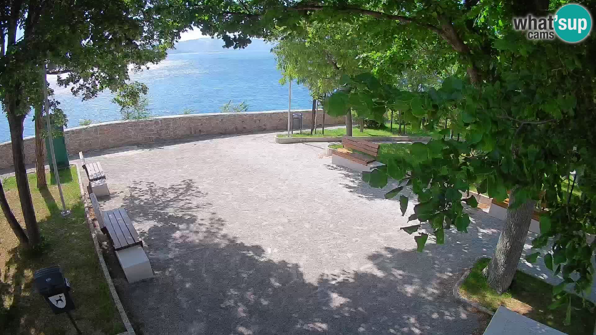 Webcam Segna Live | Parco degli Scrittori e Canale del Velebit