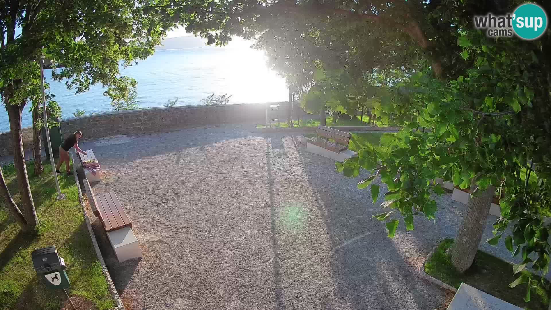 Webcam Segna Live | Parco degli Scrittori e Canale del Velebit