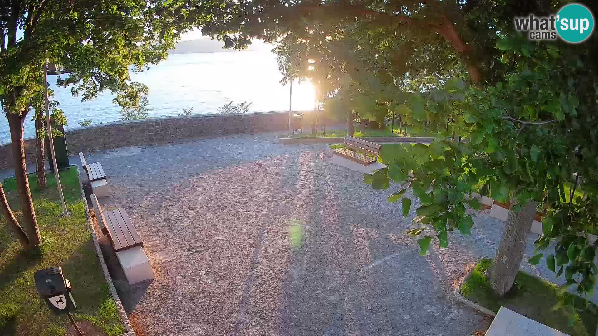 Webcam Segna Live | Parco degli Scrittori e Canale del Velebit