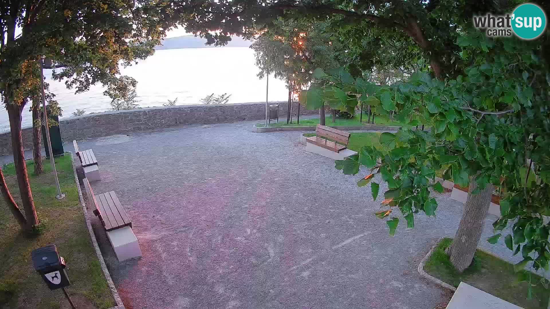 Webcam Segna Live | Parco degli Scrittori e Canale del Velebit