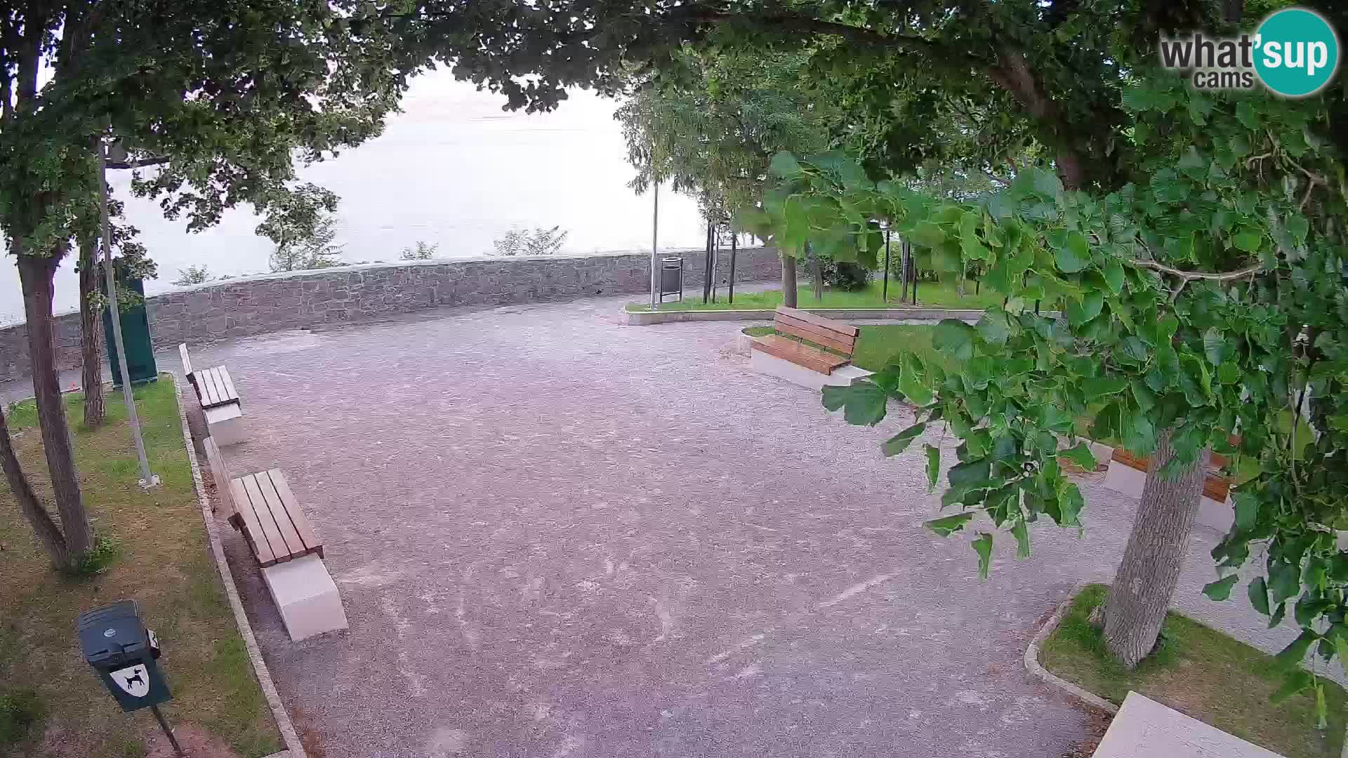 Webcam Segna Live | Parco degli Scrittori e Canale del Velebit