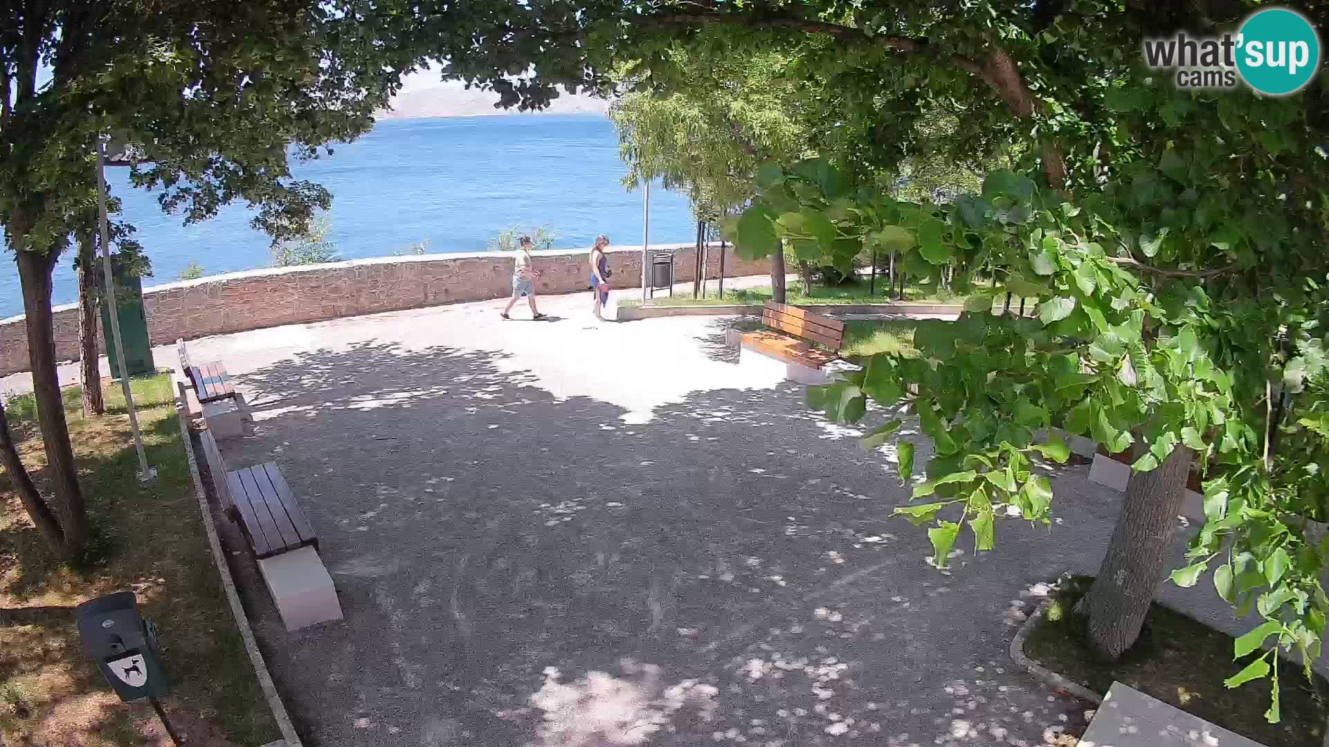 Webcam Segna Live | Parco degli Scrittori e Canale del Velebit
