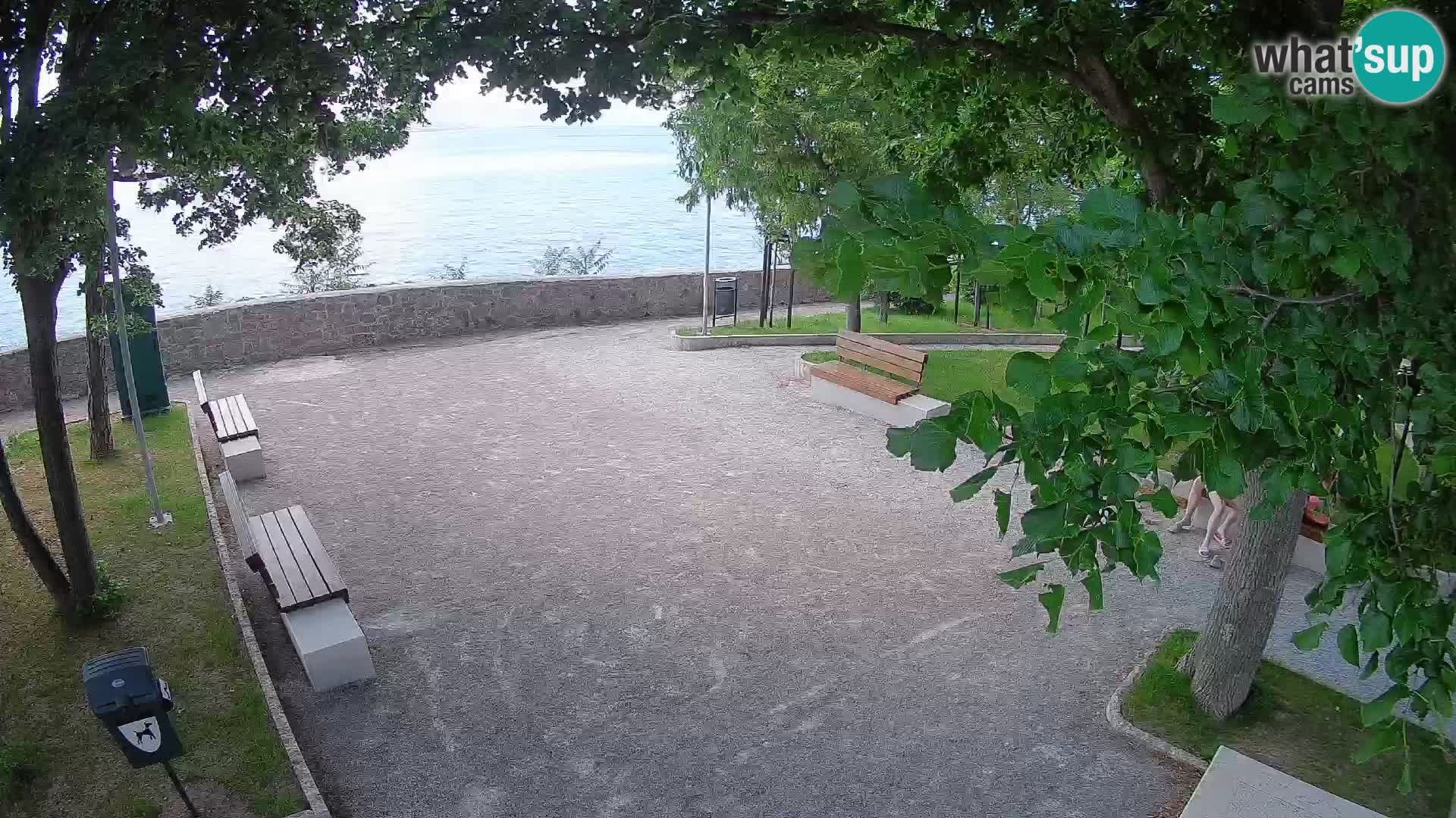 Webcam Segna Live | Parco degli Scrittori e Canale del Velebit
