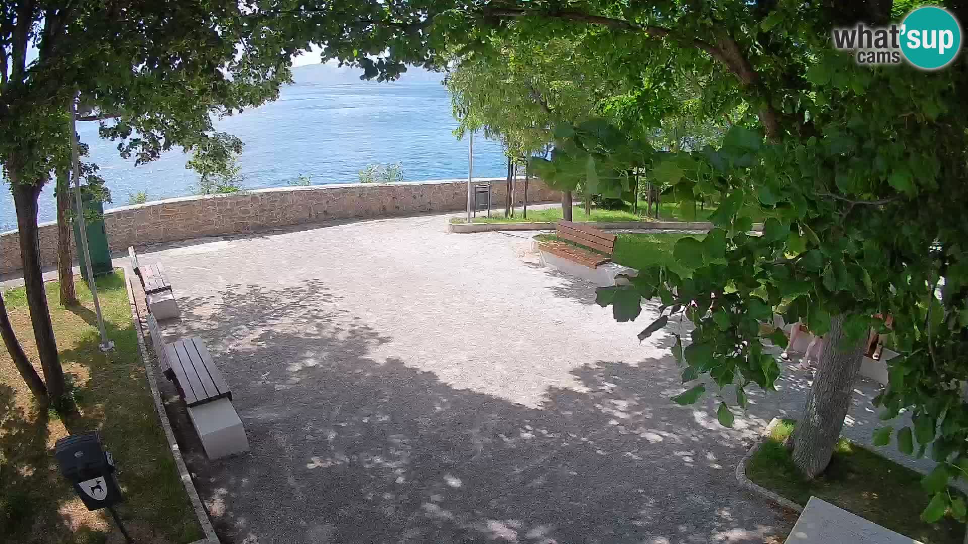 Webcam Segna Live | Parco degli Scrittori e Canale del Velebit
