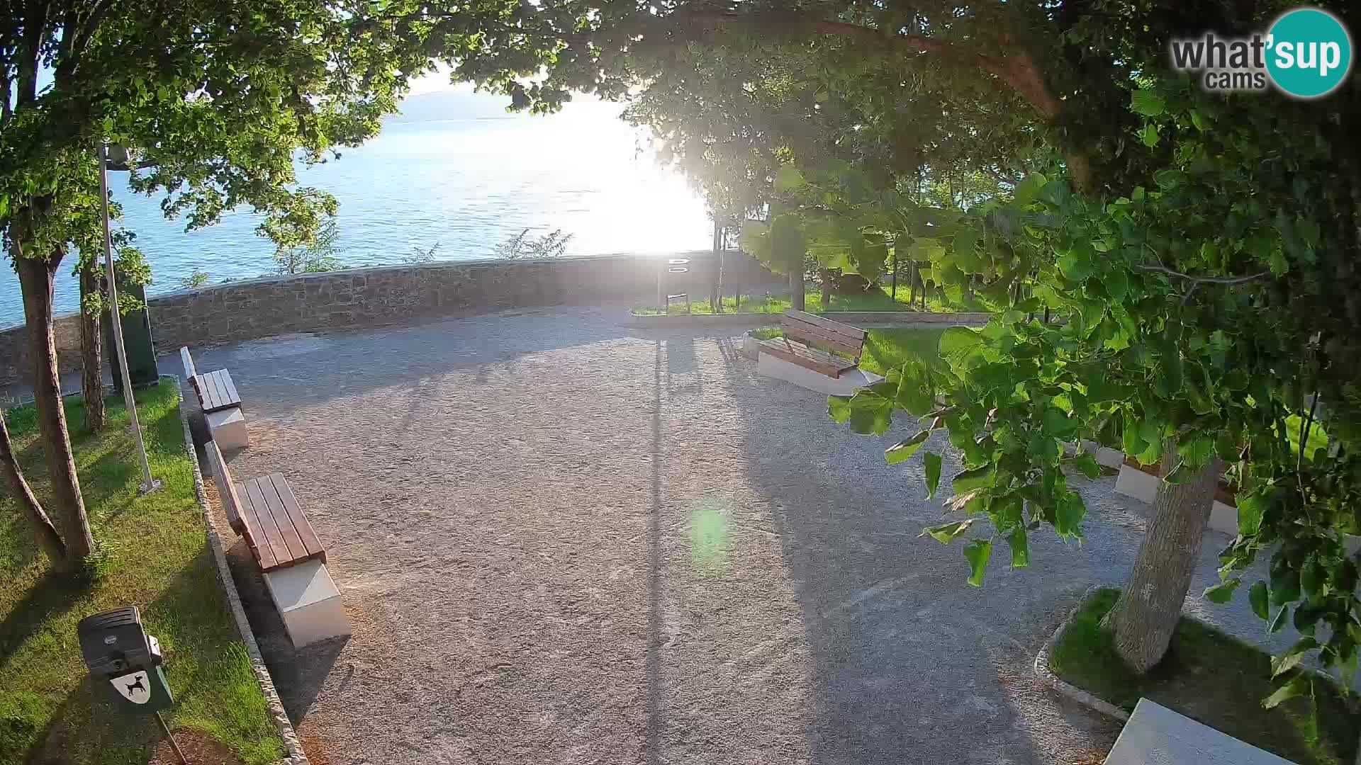 Webcam Segna Live | Parco degli Scrittori e Canale del Velebit