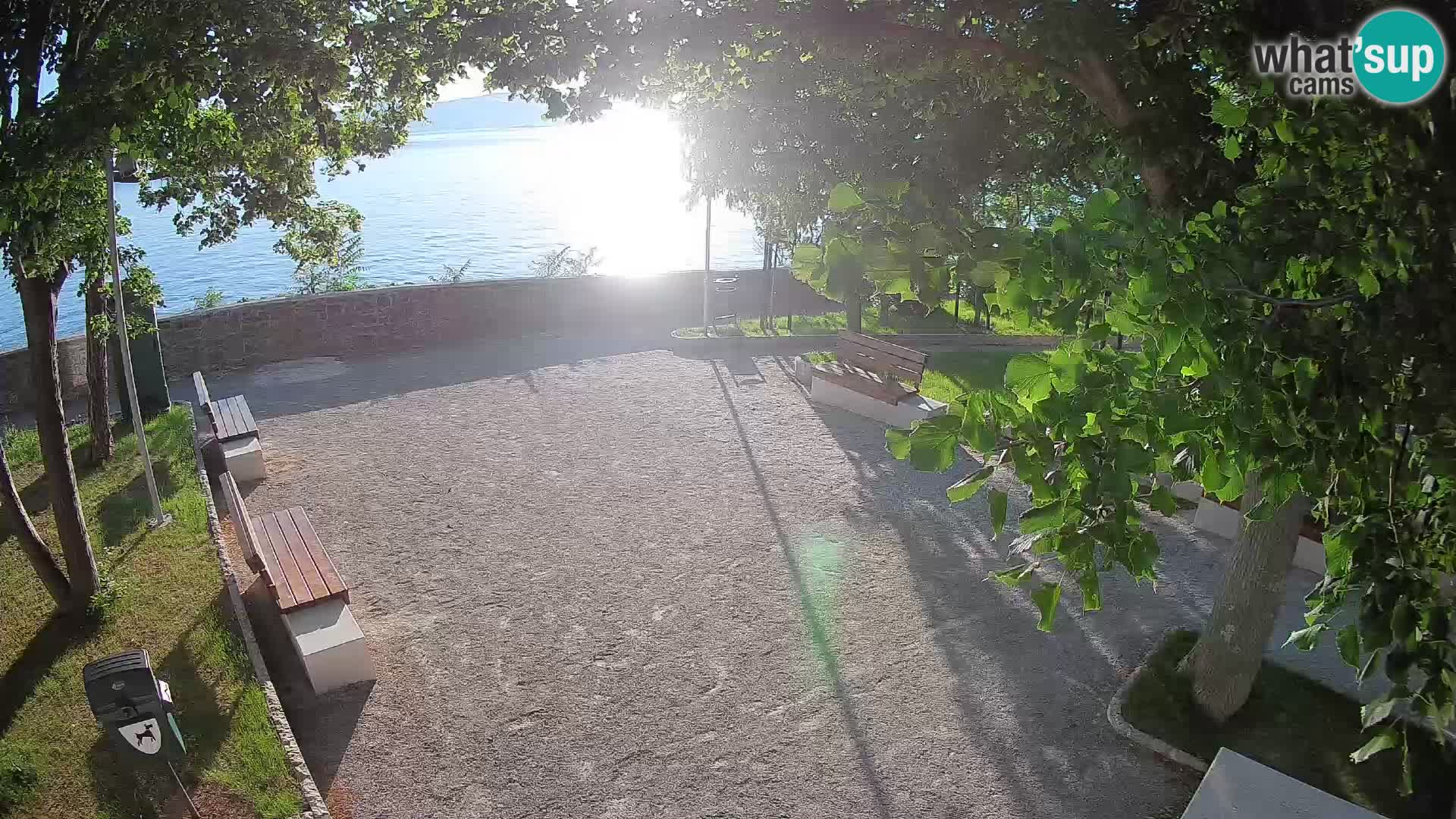 Webcam Segna Live | Parco degli Scrittori e Canale del Velebit