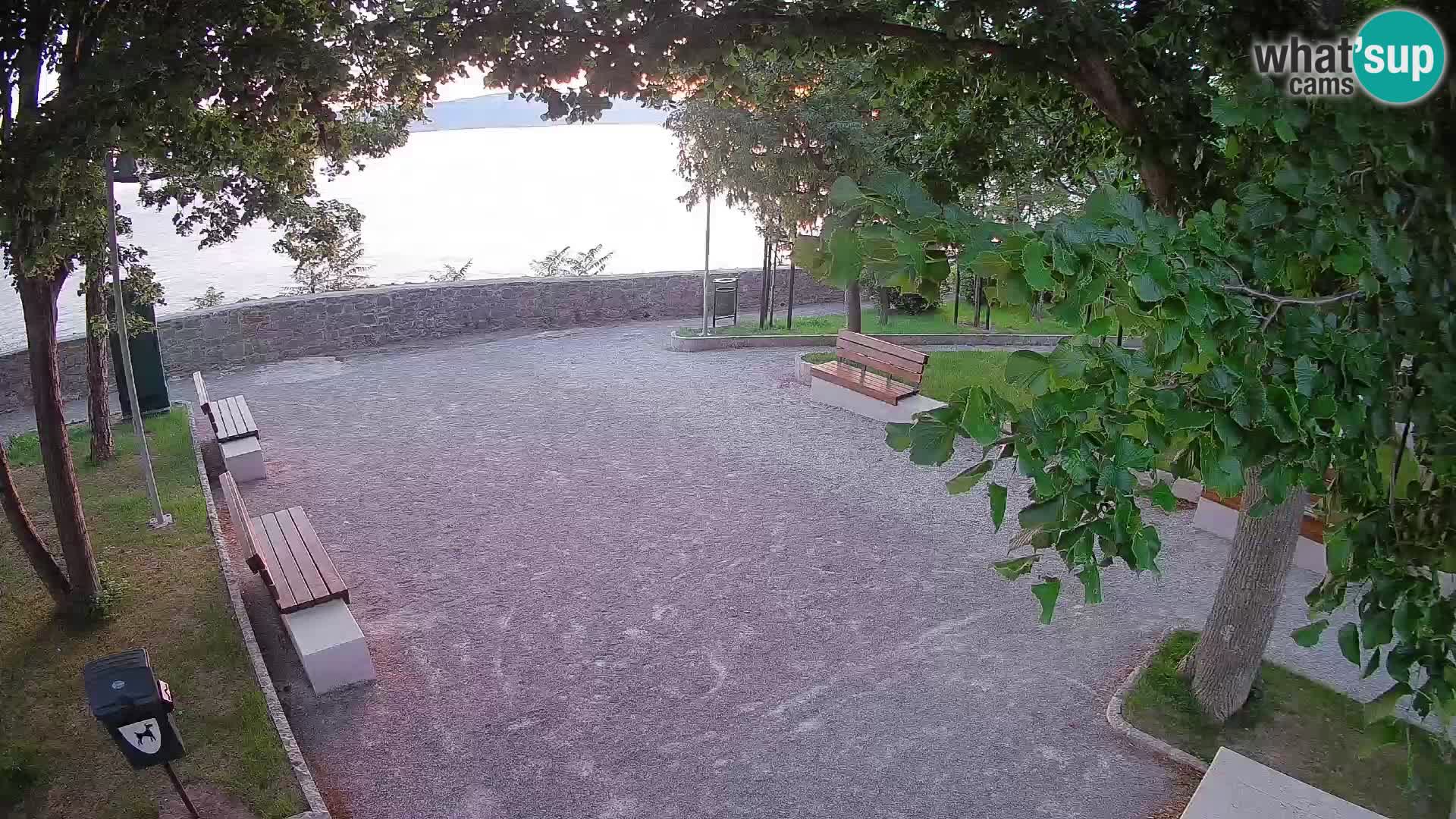 Webcam Segna Live | Parco degli Scrittori e Canale del Velebit