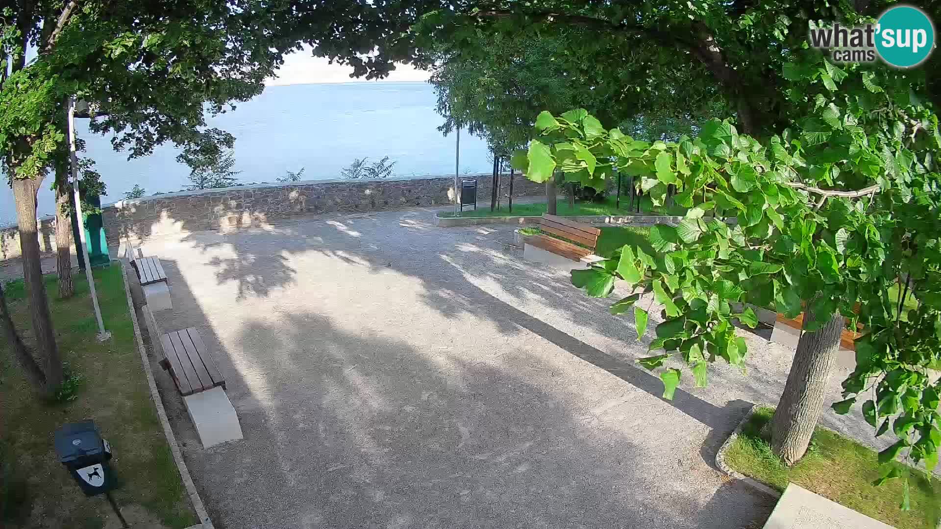 Webcam Segna Live | Parco degli Scrittori e Canale del Velebit