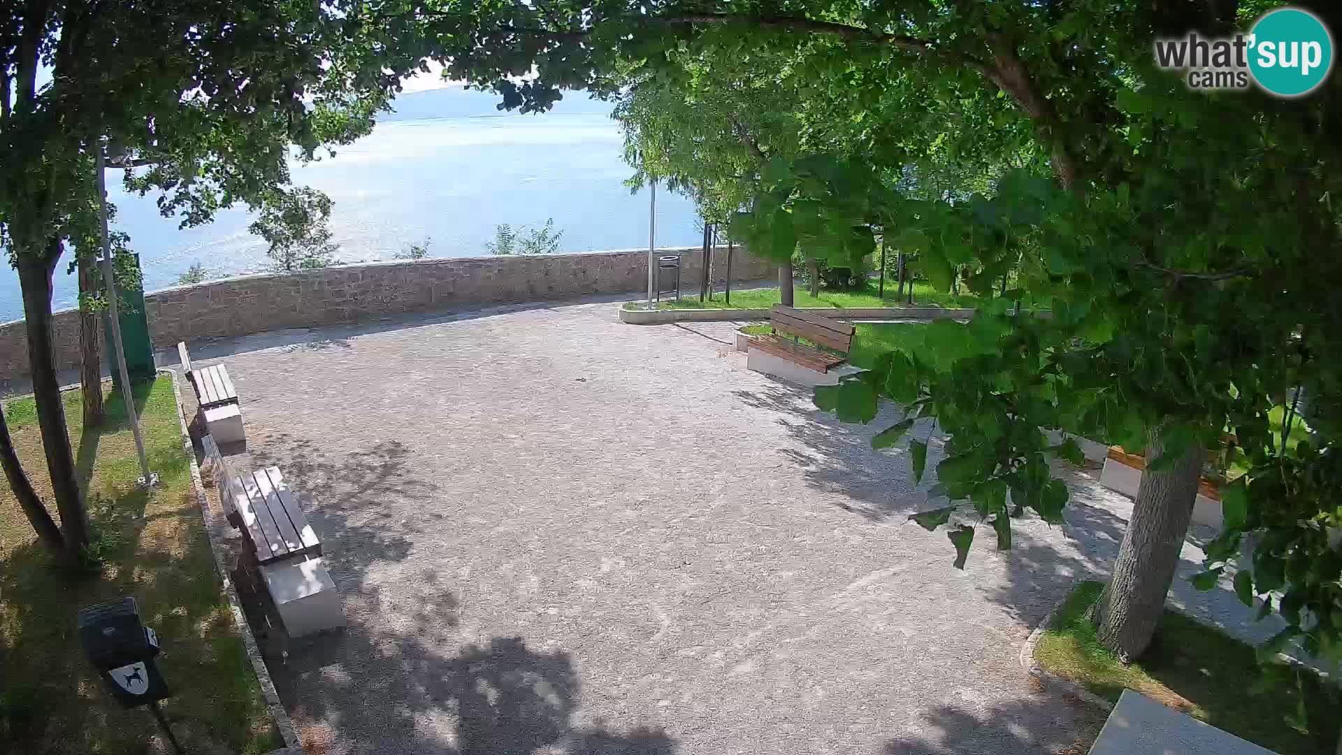 Webcam Segna Live | Parco degli Scrittori e Canale del Velebit