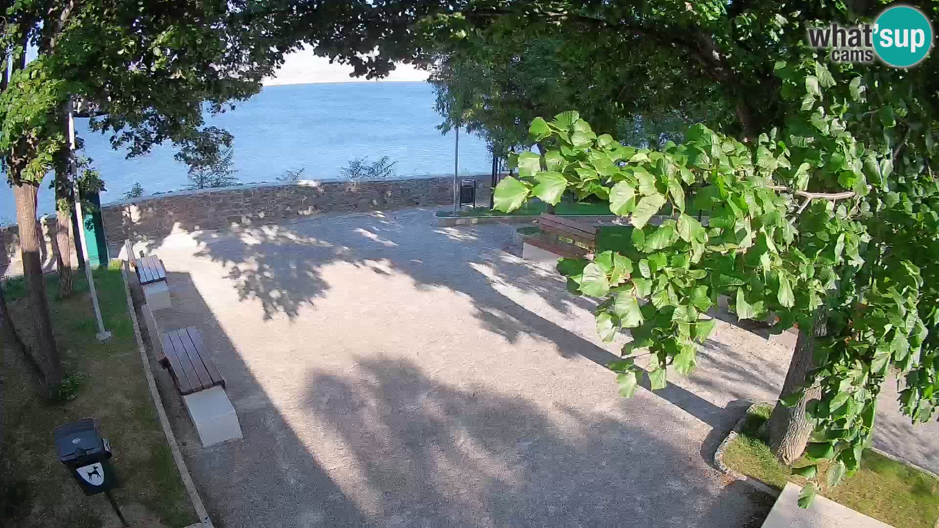 Webcam Segna Live | Parco degli Scrittori e Canale del Velebit