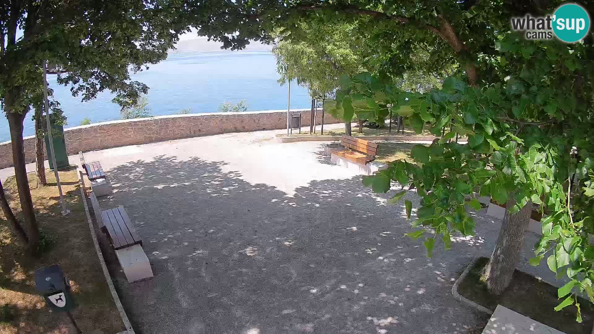 Webcam Segna Live | Parco degli Scrittori e Canale del Velebit
