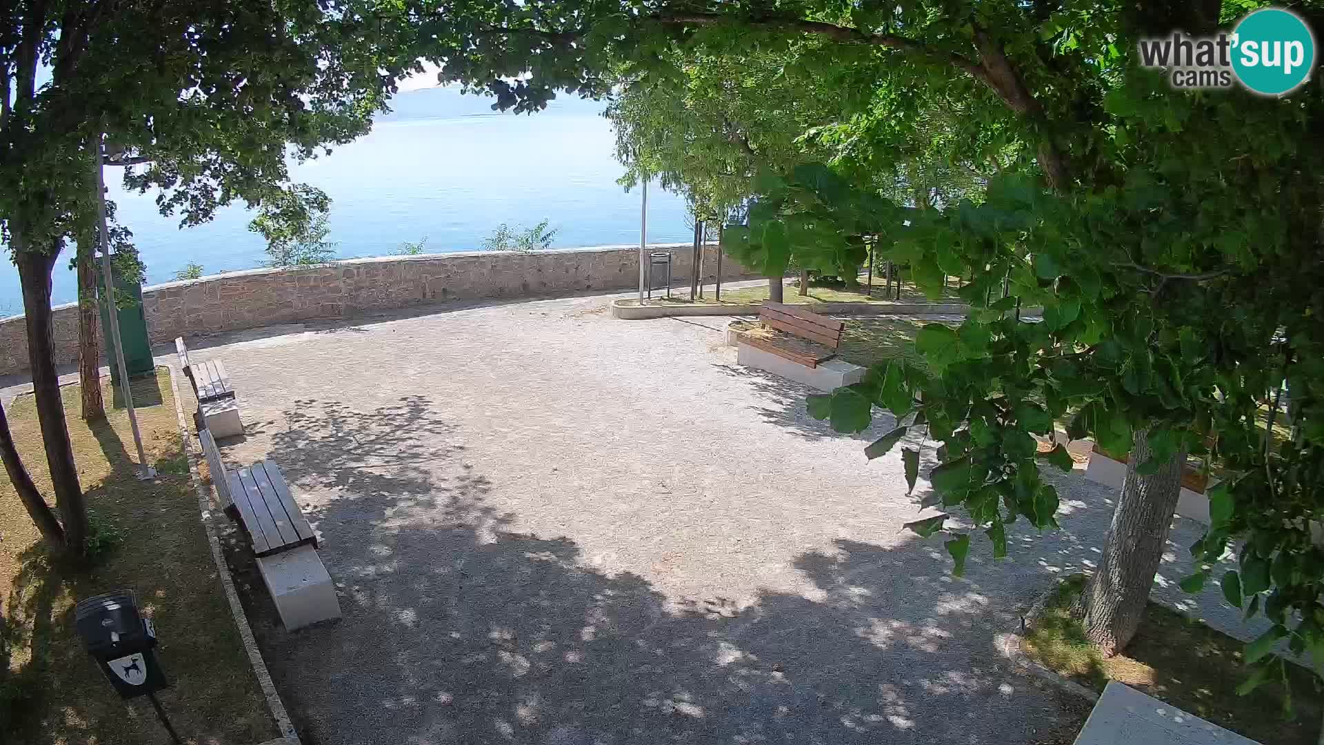 Webcam Segna Live | Parco degli Scrittori e Canale del Velebit