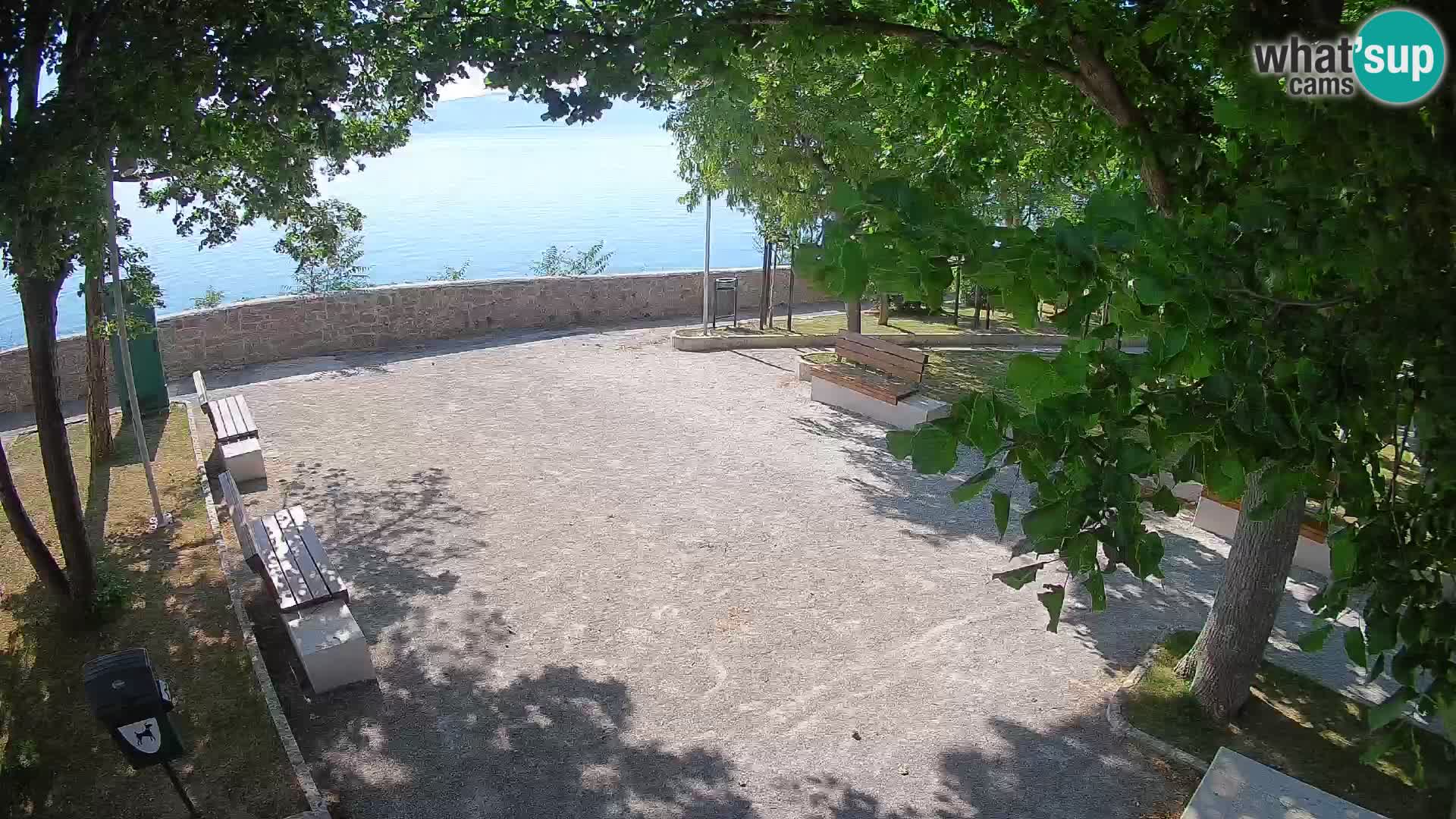 Webcam Segna Live | Parco degli Scrittori e Canale del Velebit