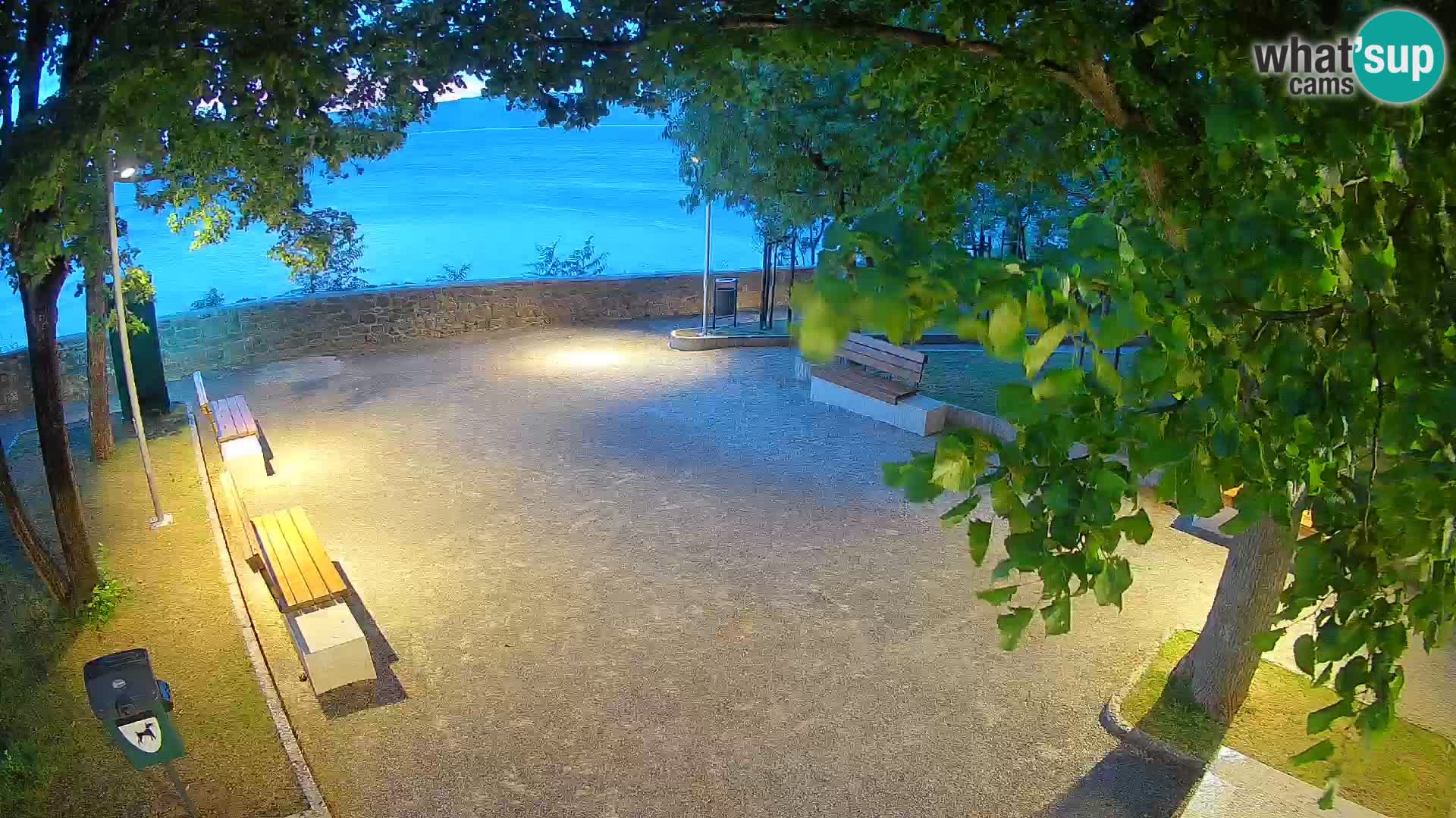 Webcam Segna Live | Parco degli Scrittori e Canale del Velebit