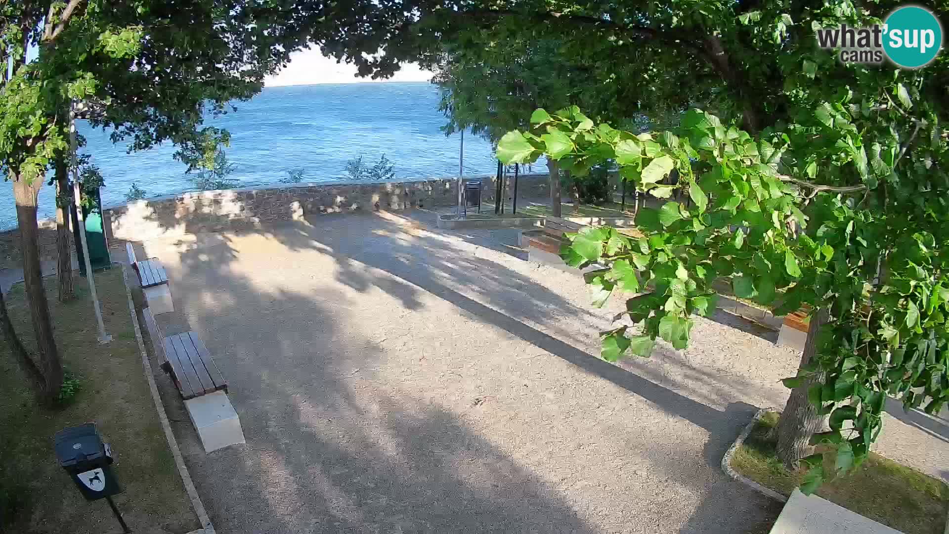 Webcam Segna Live | Parco degli Scrittori e Canale del Velebit