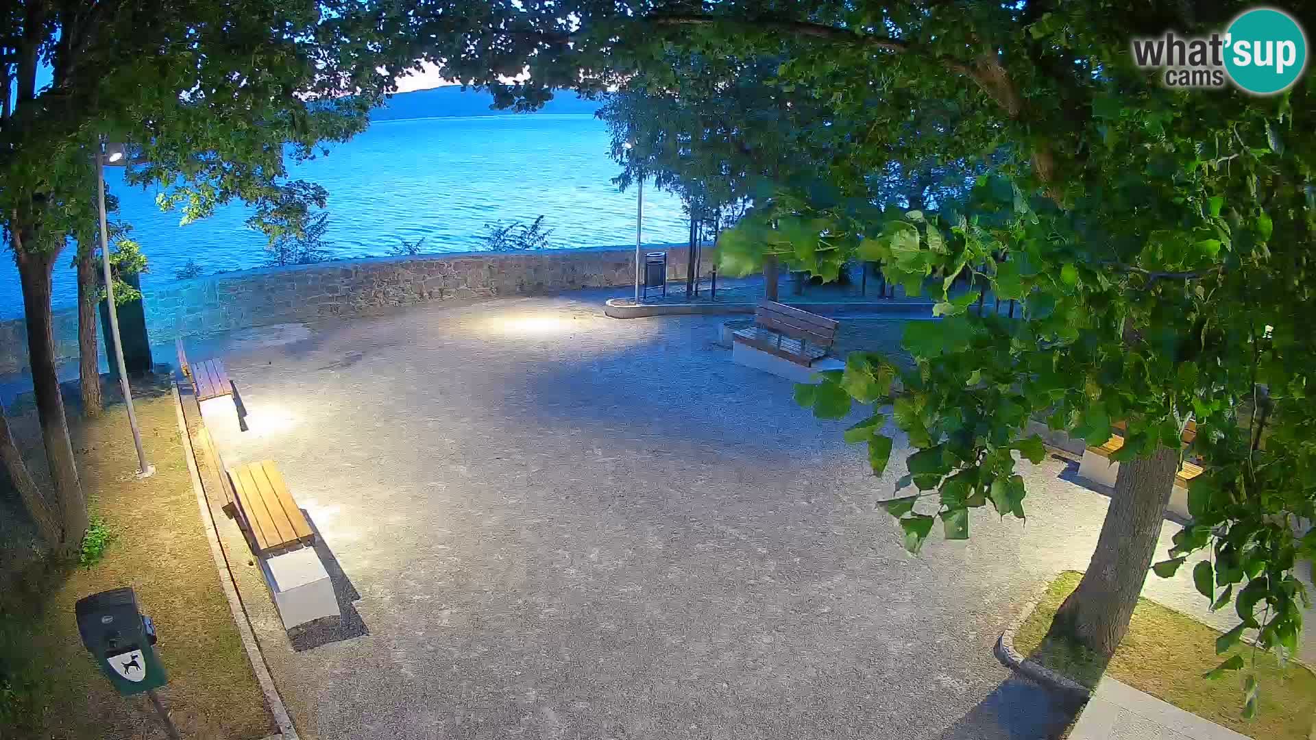 Webcam Segna Live | Parco degli Scrittori e Canale del Velebit